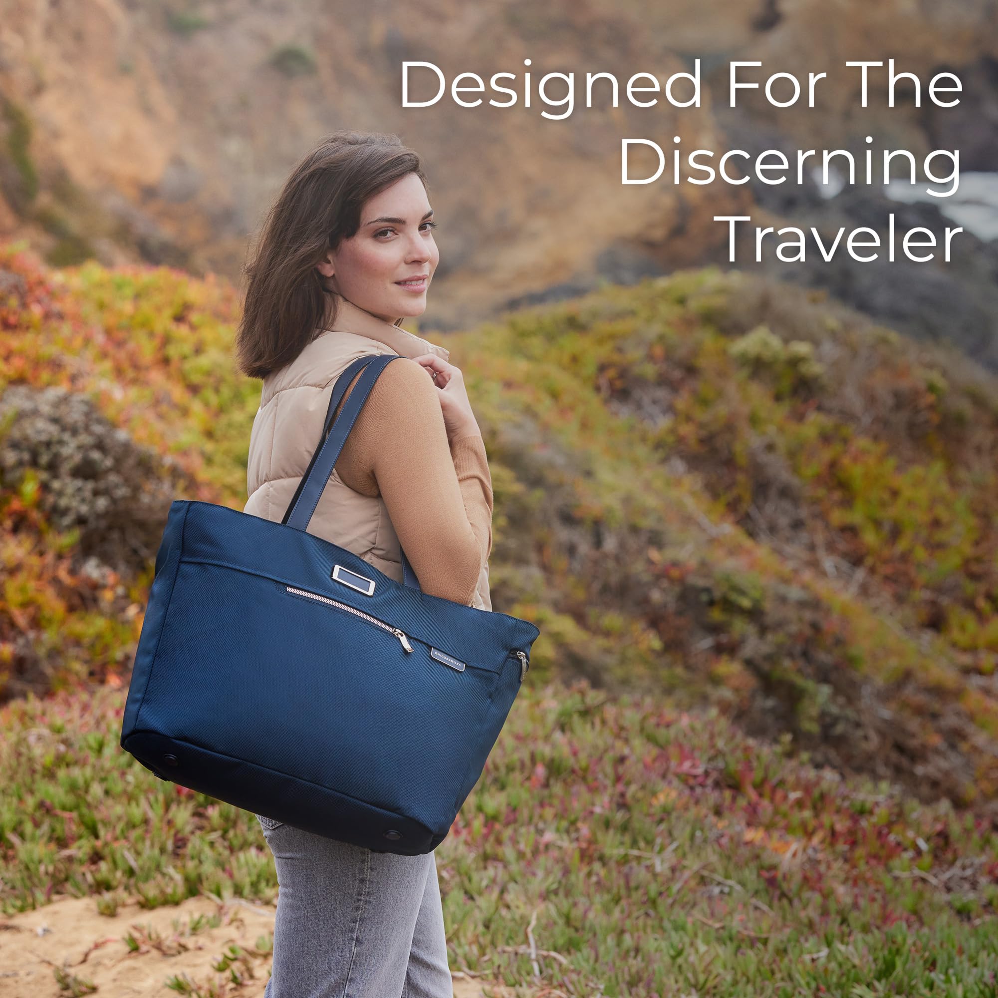 briggs-riley-traveler-tote-nylon-black-baseline-collection image 2