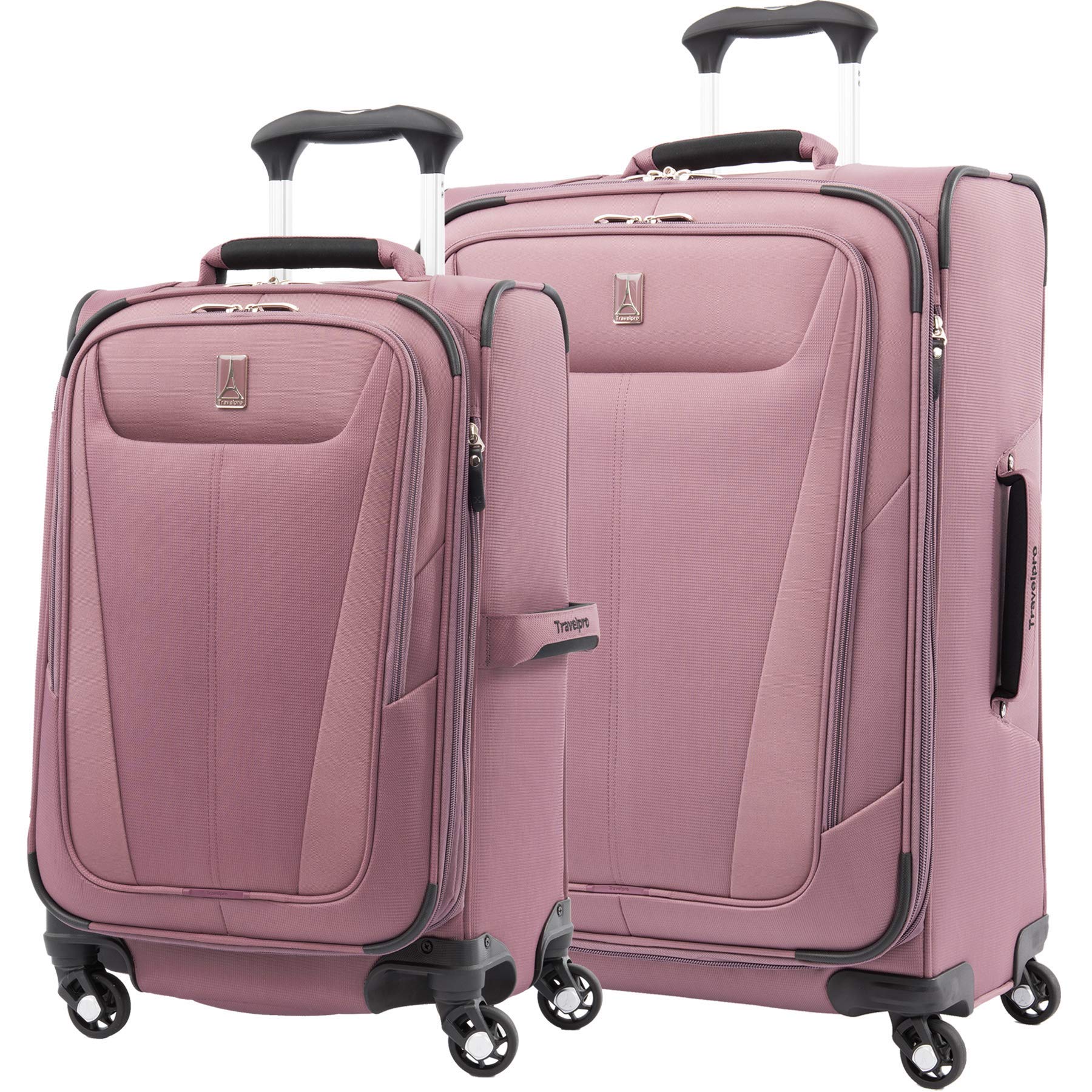 travelpro-maxlite-5-softside-expandable-luggage-2-piece-set-21-25-dusty-rose-pin image 1