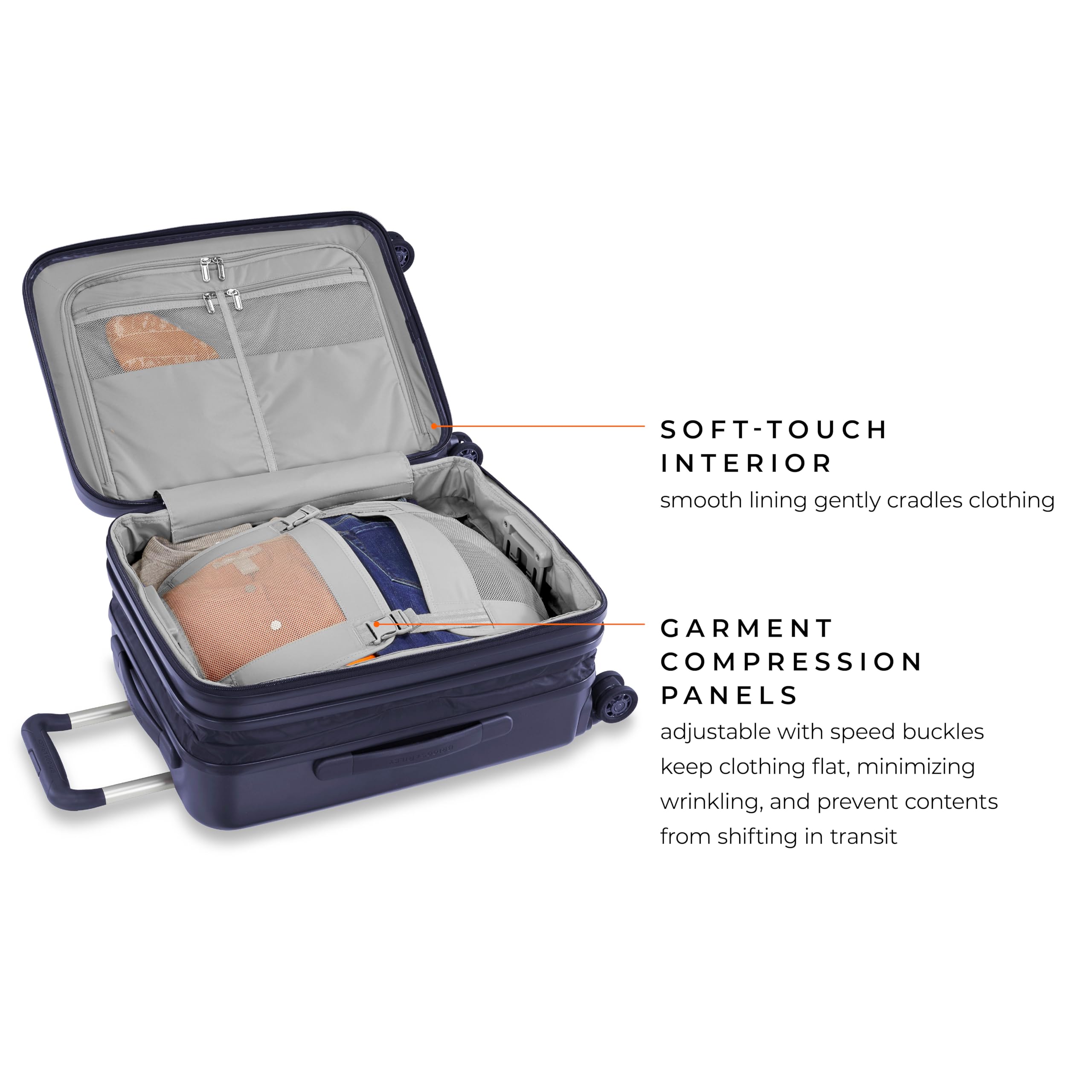 briggs-riley-sympatico-hardside-international-spinner-luggage-matte-navy-21-inch image 5