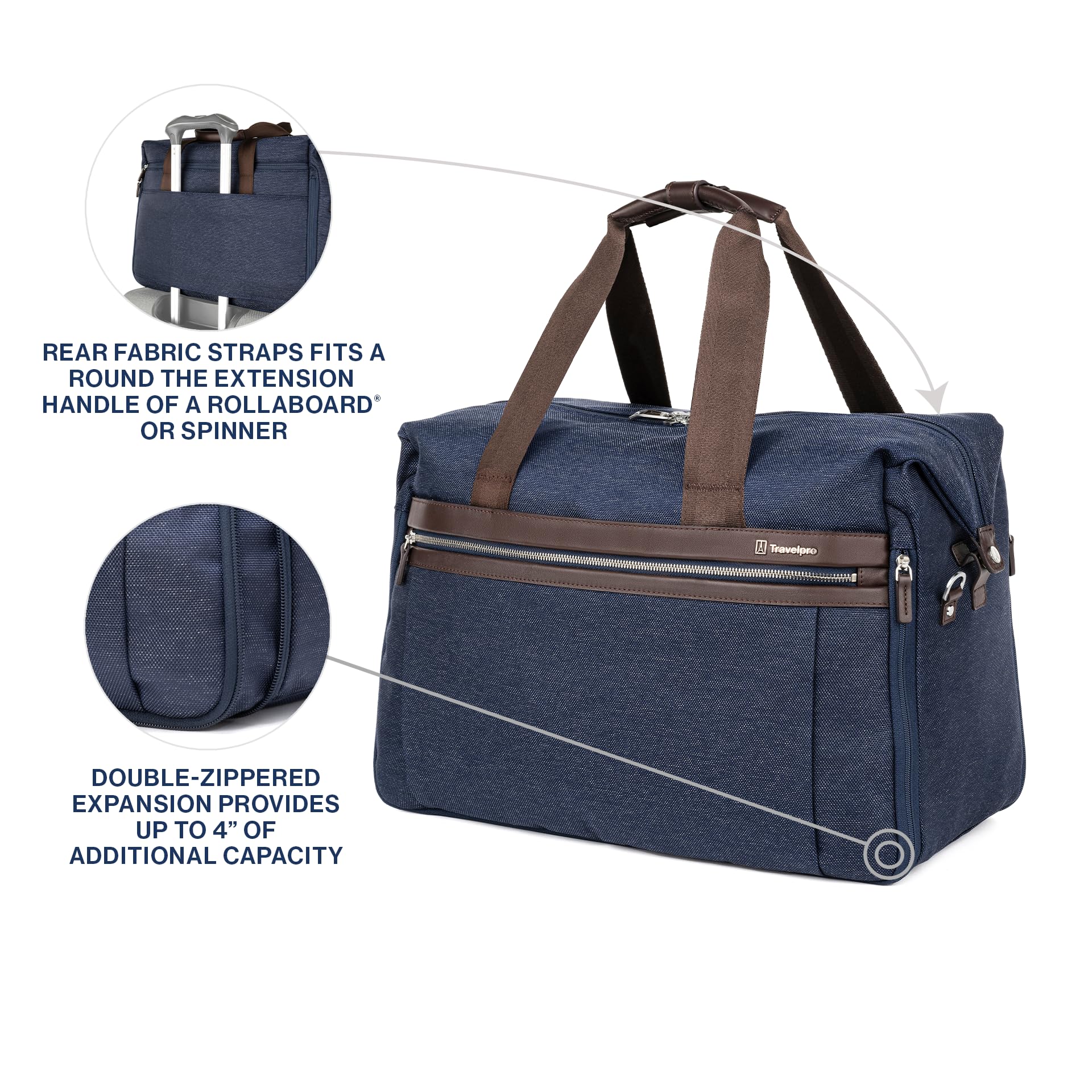 travelpro-platinum-elite-19-expandable-soft-duffel-bag-49l-weekender-carry-on-tr image 4