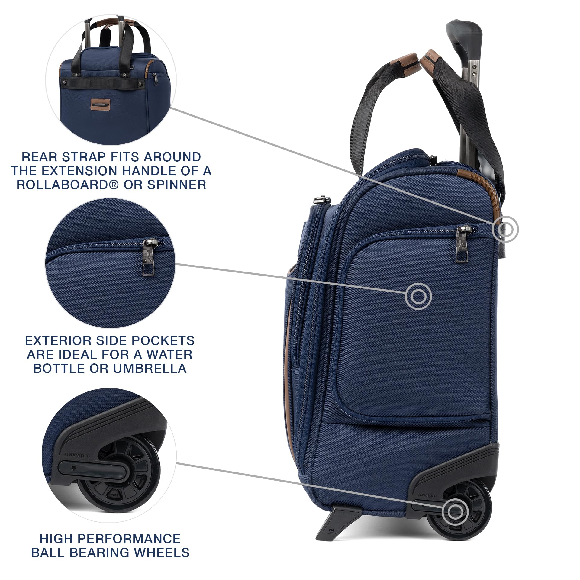travelpro-crew-classic-lightweight-softside-underseat-carry-on-bag-17-inch-patri image 5