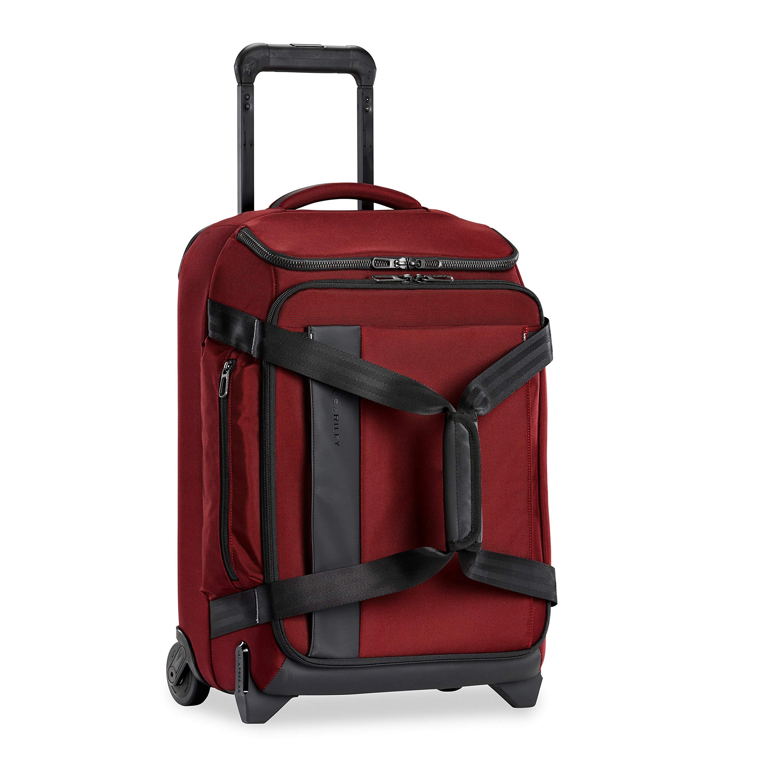 briggs-riley-zdx-upright-rolling-duffel-bag-brick-carry-on-21-inch image 1