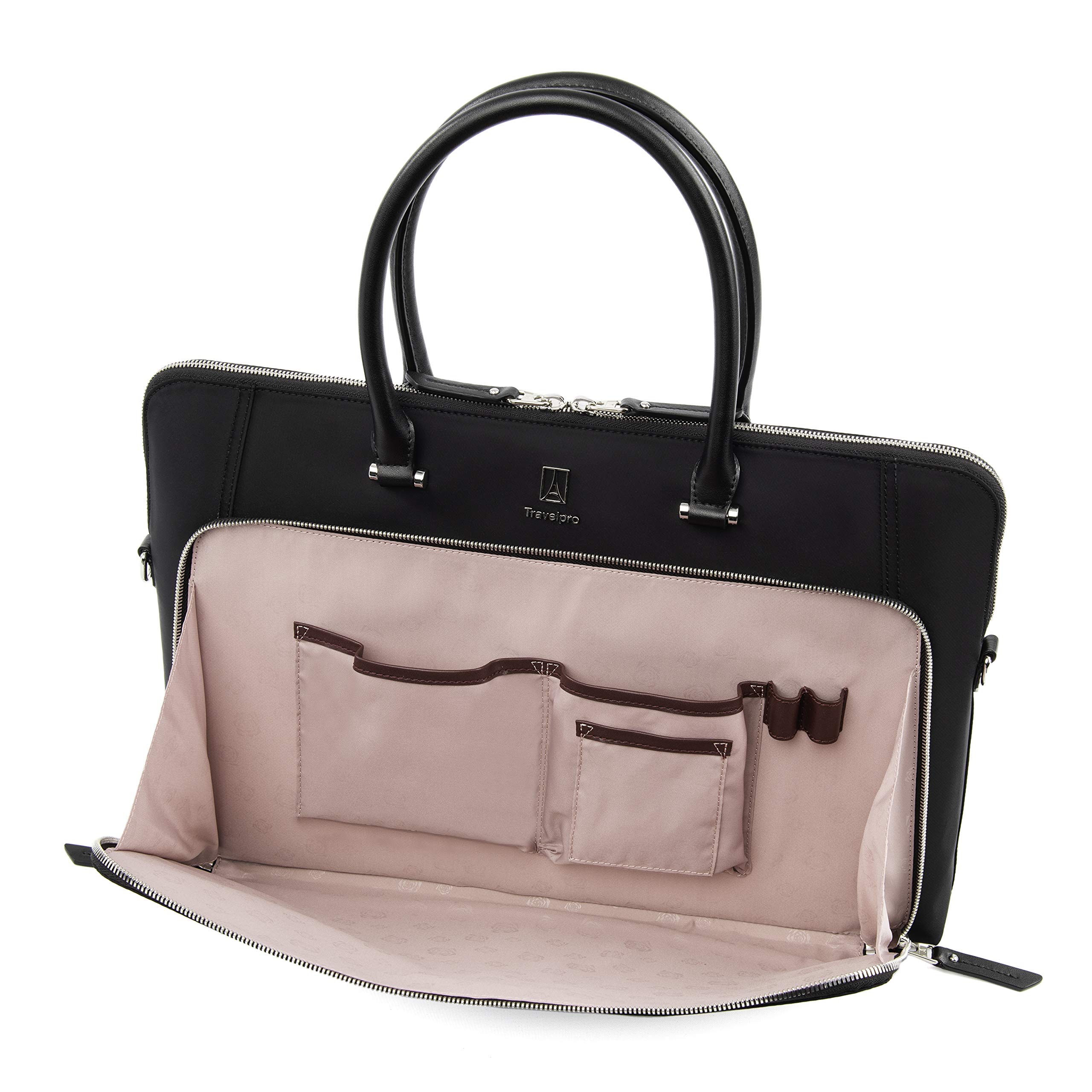 travelpro-platinum-elite-women-s-travel-briefcase-fits-up-to-14-inch-laptop-leat image 4