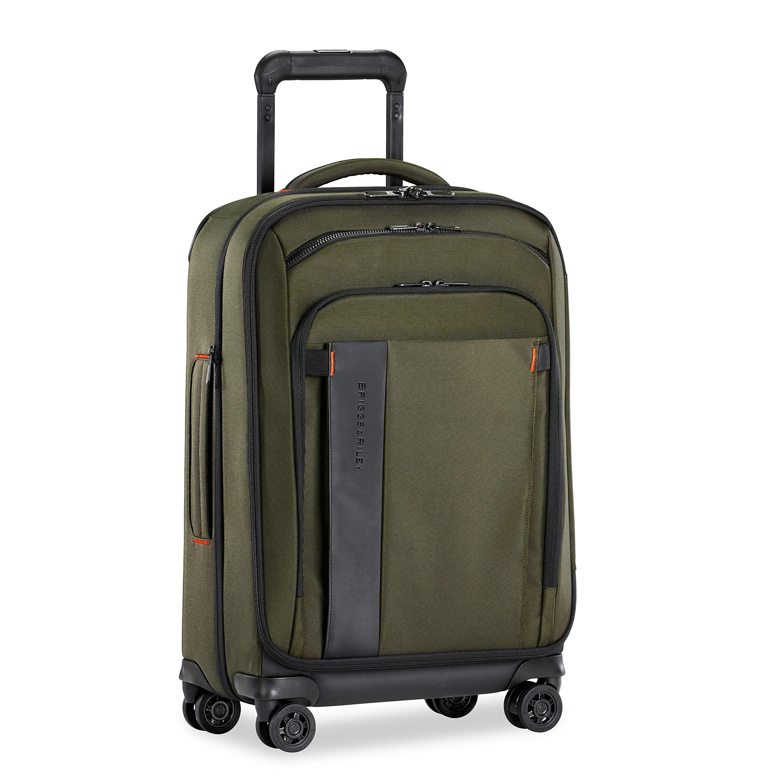briggs-riley-zdx-22-carry-on-expandable-spinner-softside-luggage-hunter image 1