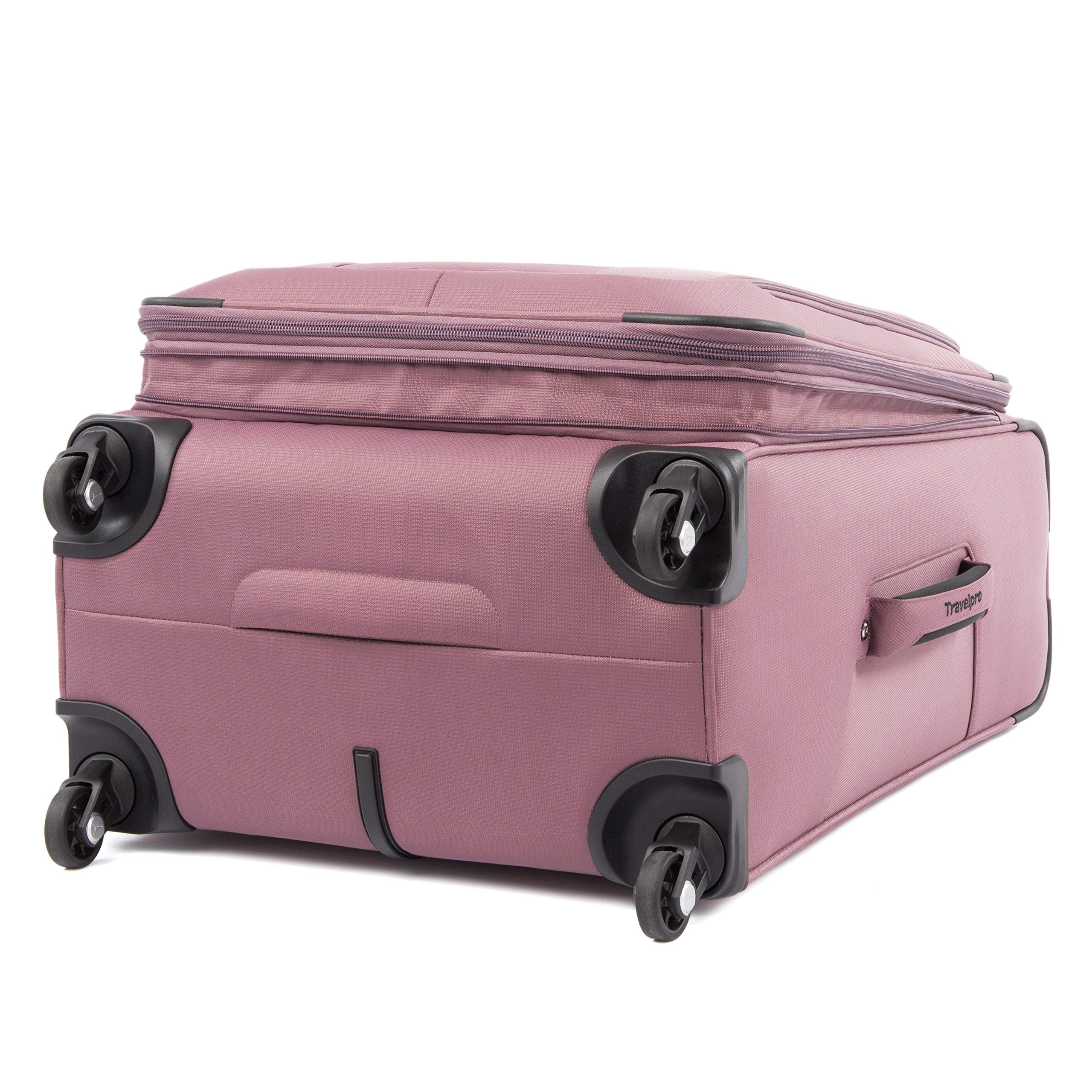 travelpro-maxlite-5-softside-expandable-luggage-2-piece-set-21-25-dusty-rose-pin image 4