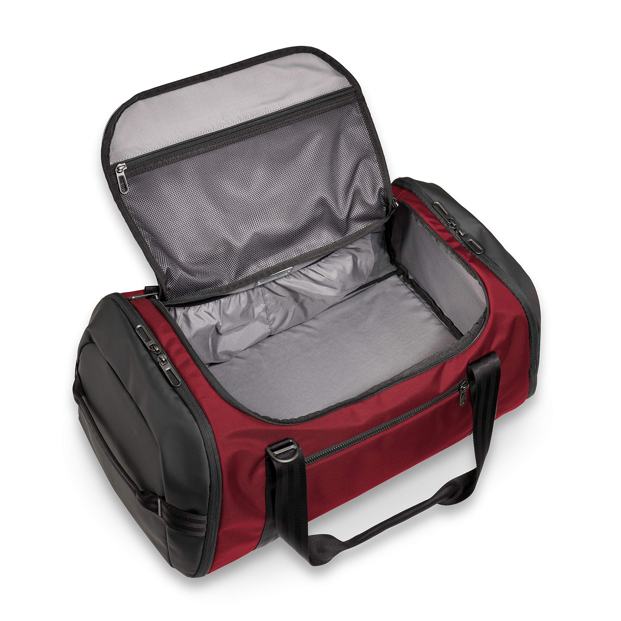 briggs-riley-zdx-large-duffle-bag-brick-one-size-carry-on-duffle-with-wet-dry-po image 8
