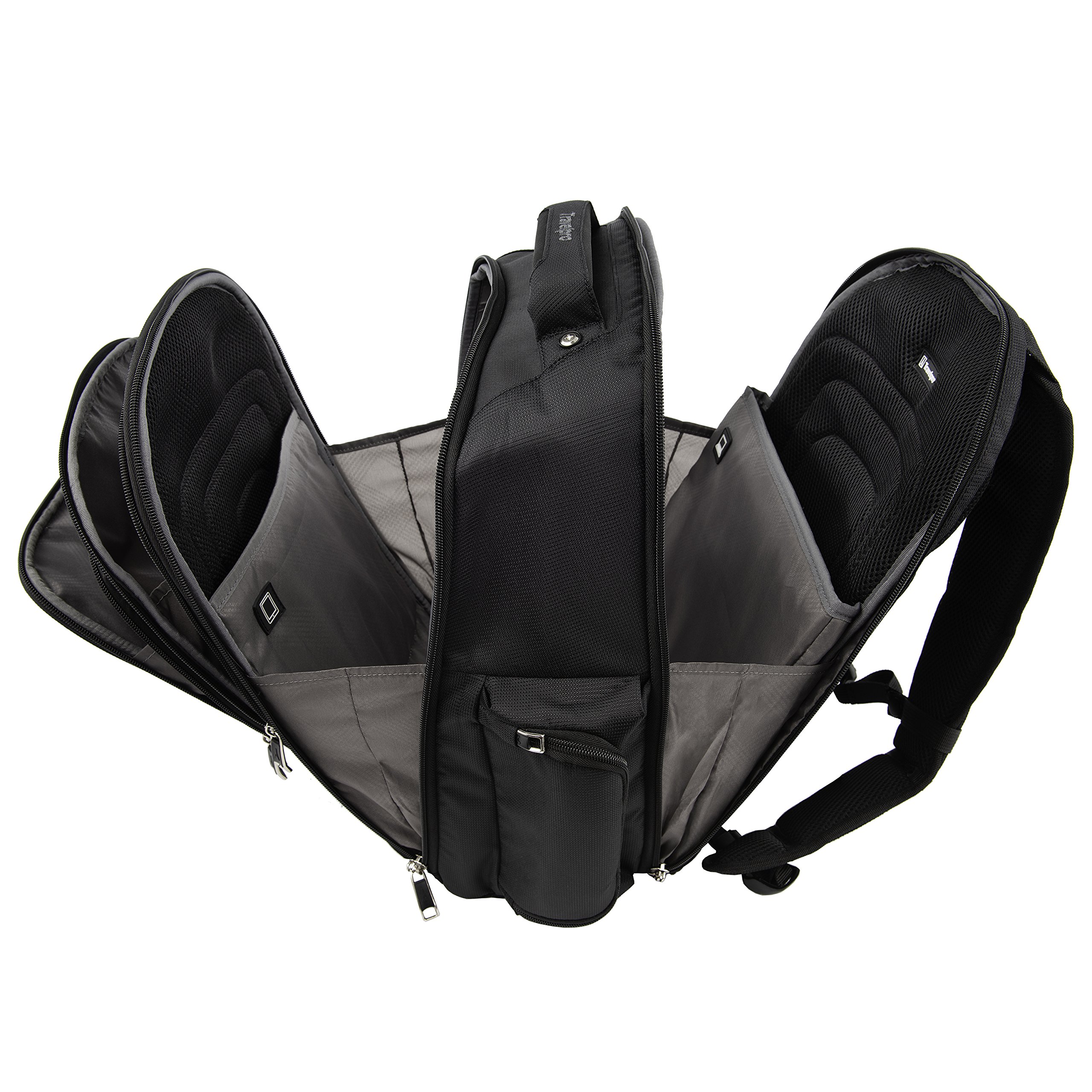 travelpro-maxlite-5-softside-lightweight-underseat-backpack-fits-17-5-laptop-bla image 4