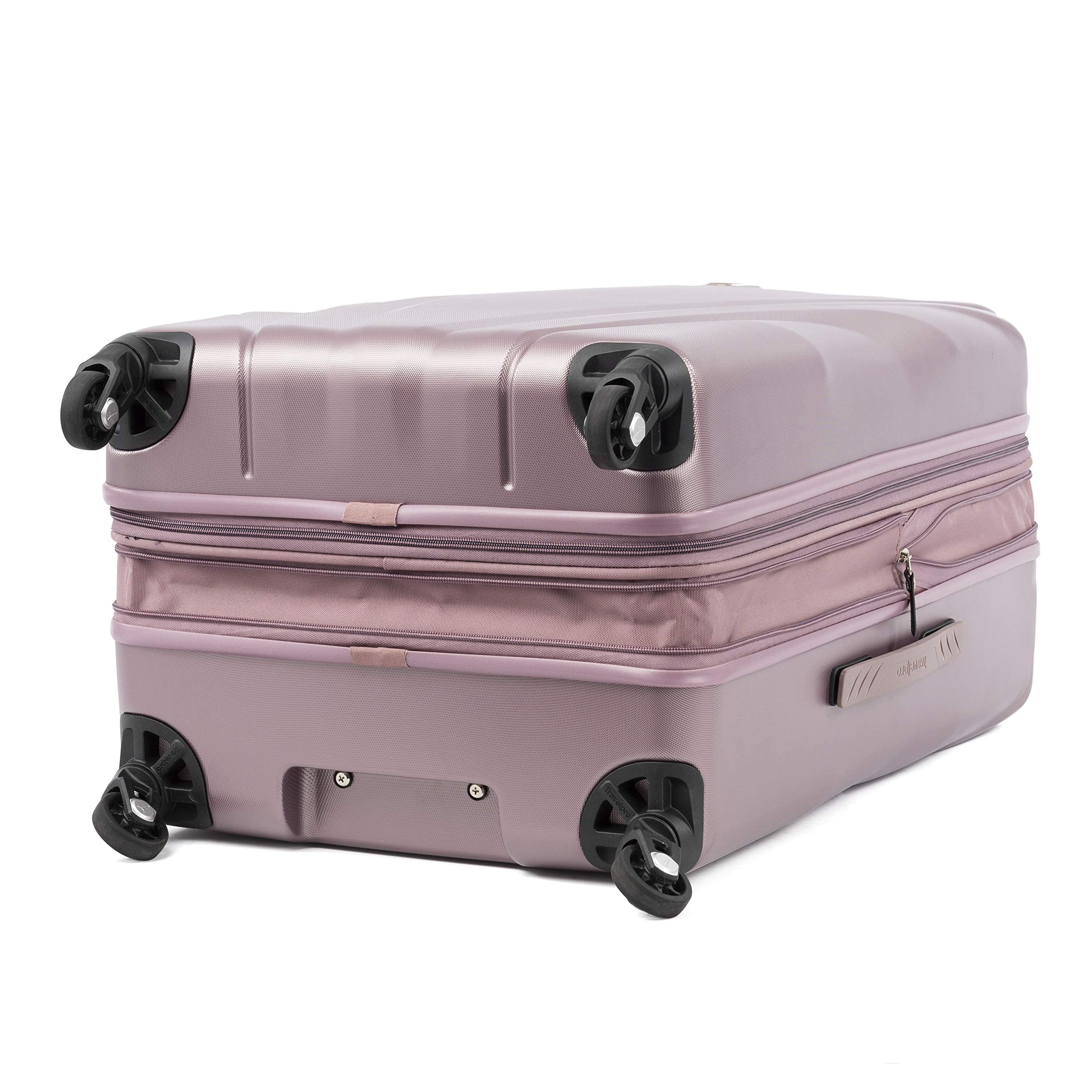 travelpro-maxlite-5-hardside-expandable-spinner-25-inch-dusty-rose-checked-mediu image 5
