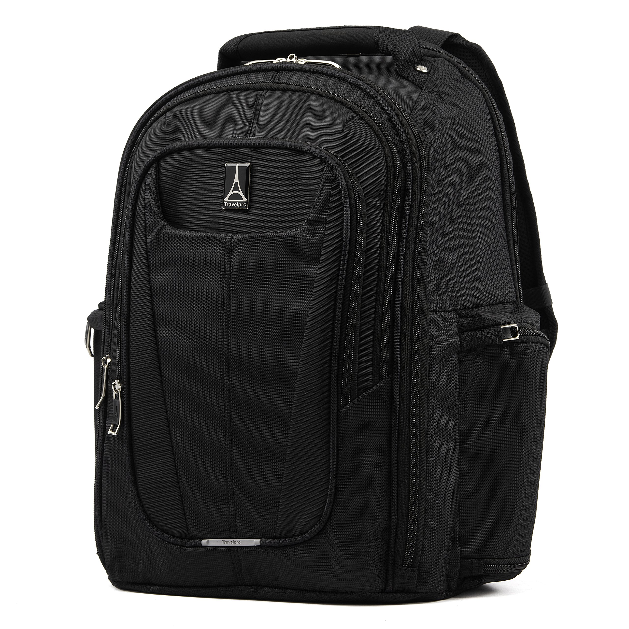 travelpro-maxlite-5-softside-lightweight-underseat-backpack-fits-17-5-laptop-bla image 1
