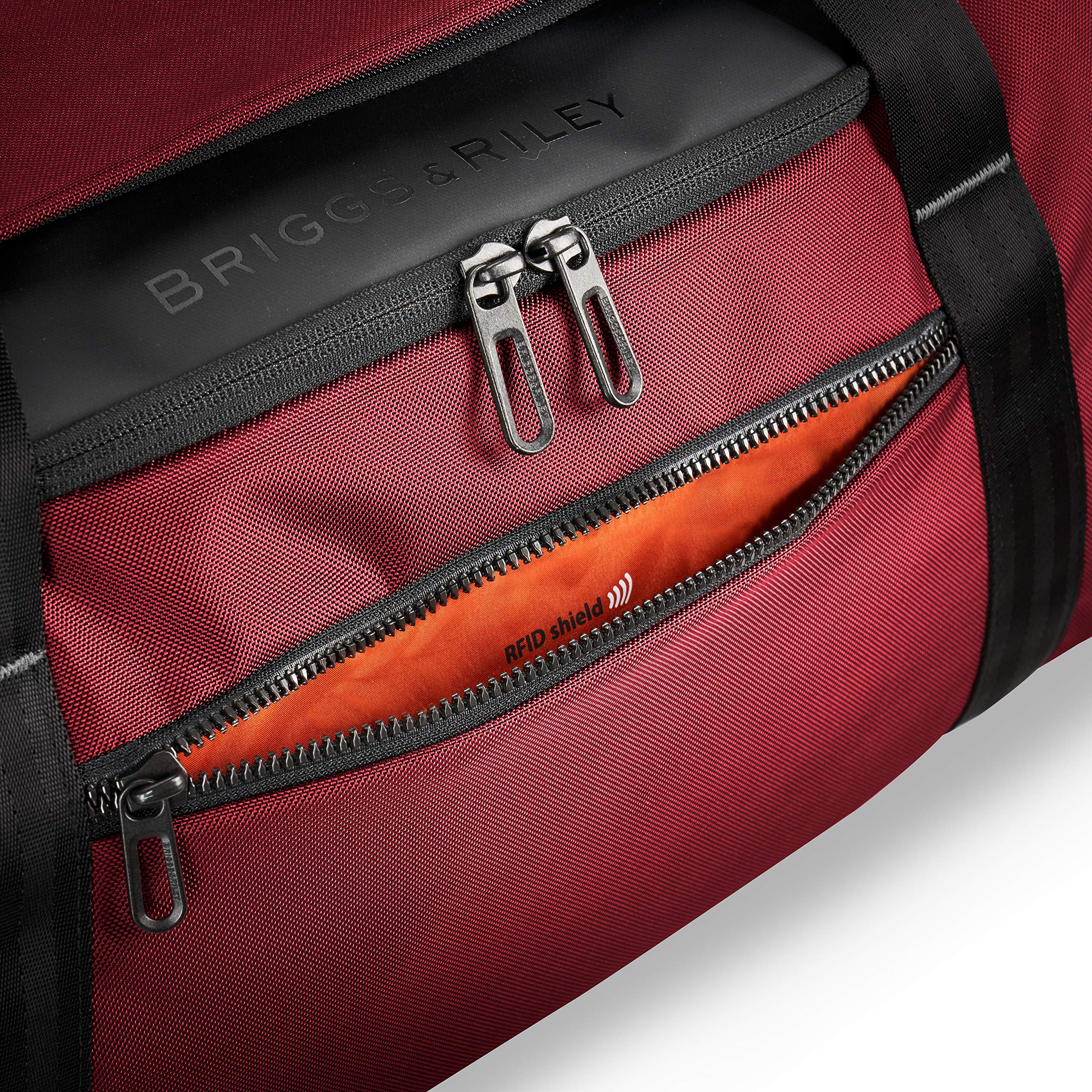 briggs-riley-zdx-large-duffle-bag-brick-one-size-carry-on-duffle-with-wet-dry-po image 5