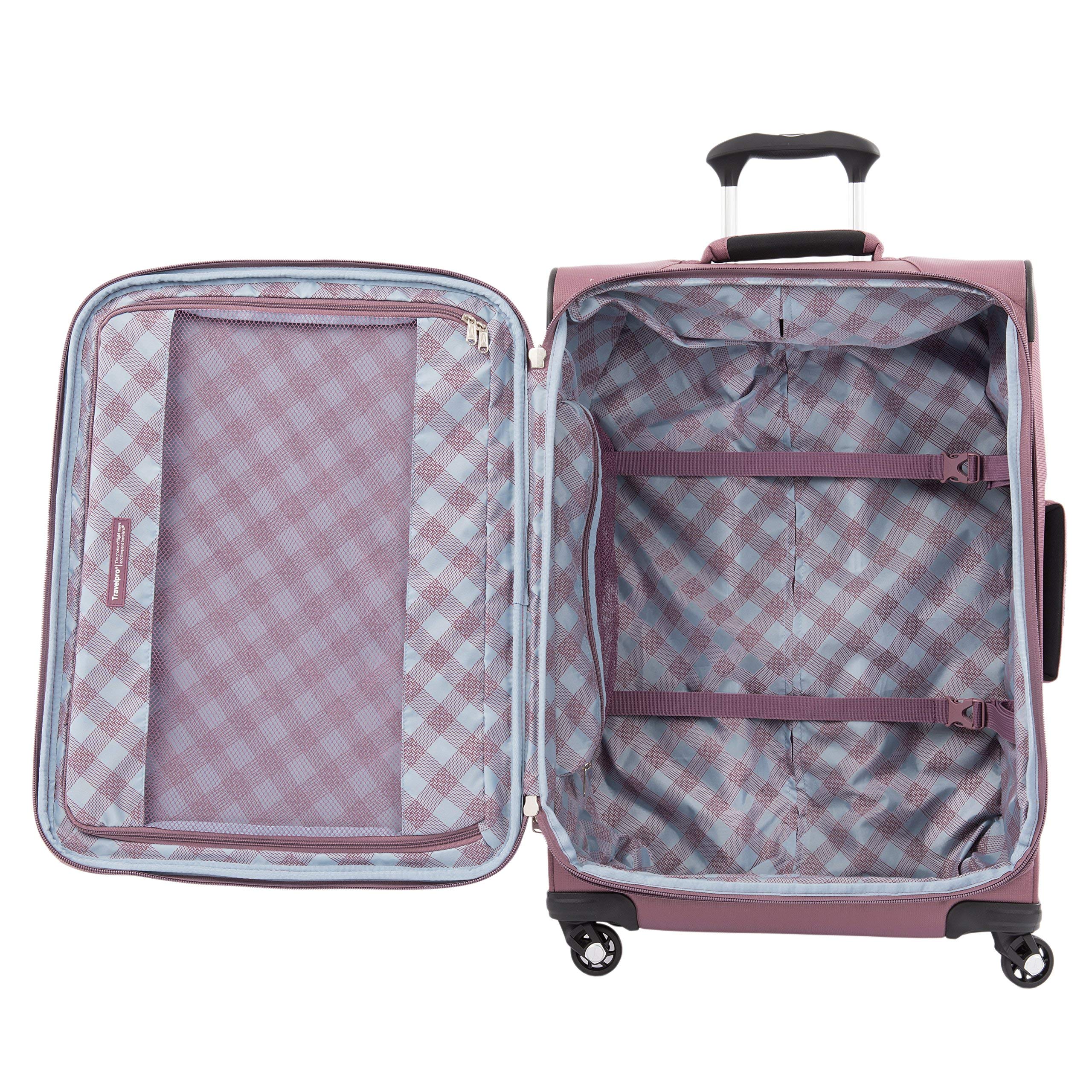 travelpro-maxlite-5-softside-expandable-luggage-2-piece-set-21-25-dusty-rose-pin image 6