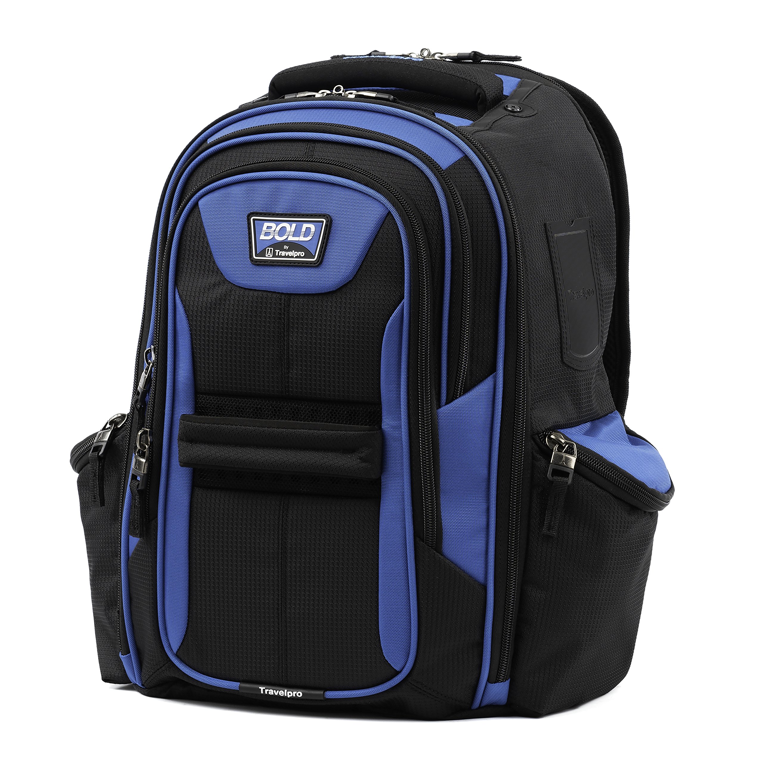 travelpro-bold-lightweight-rugged-backpack-fits-15-6-laptop-olive-black image 8