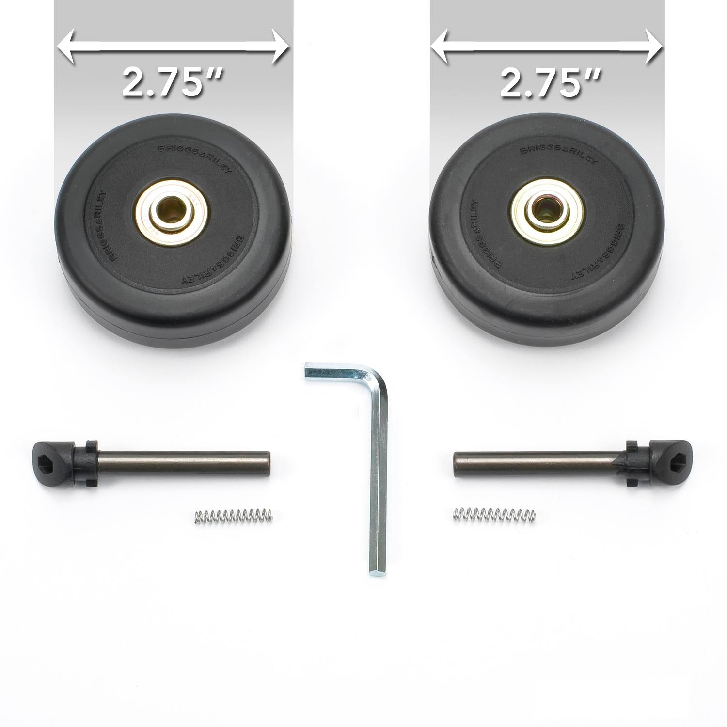 briggs-riley-transcend-small-quick-change-wheel-repair-kit-easy-diy-fix image 1