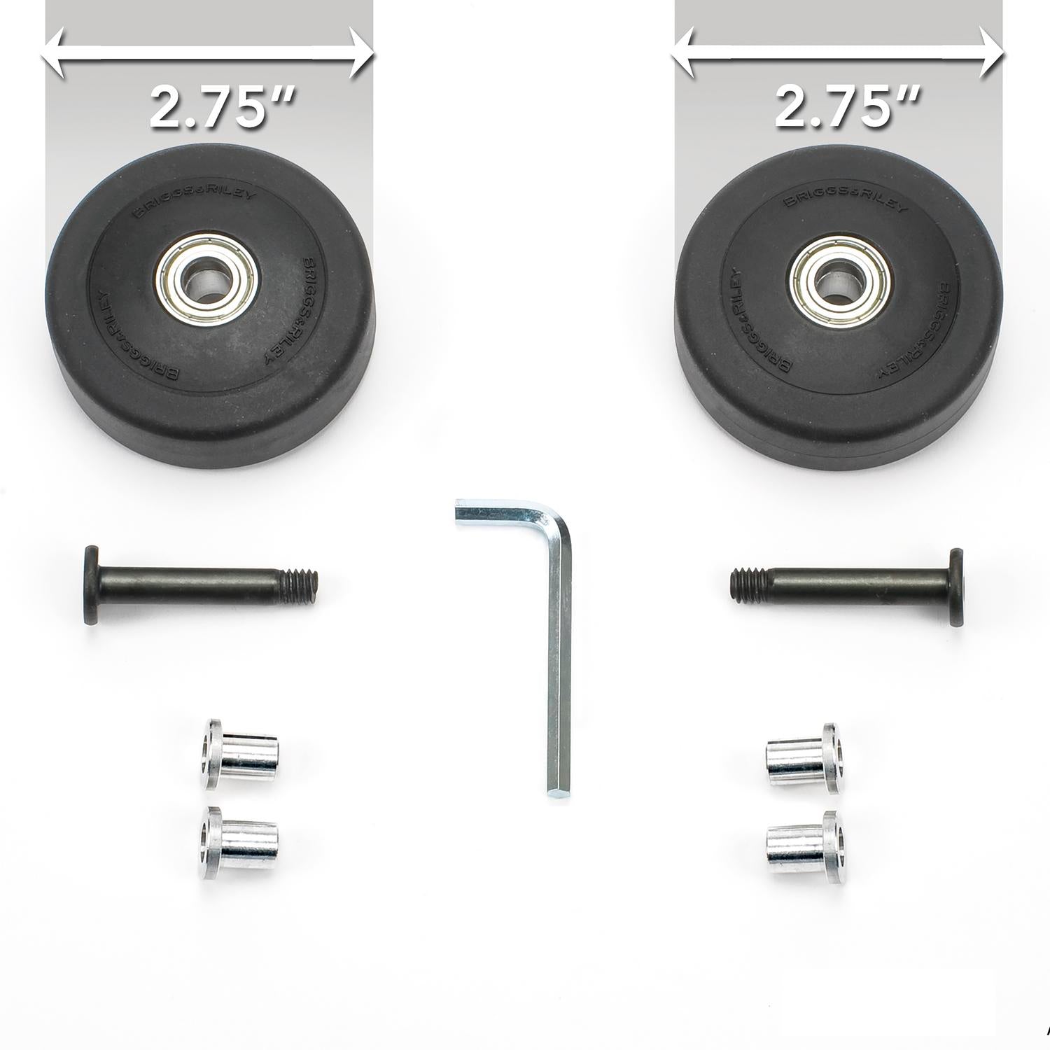 briggs-riley-baseline-300-400-series-small-quick-change-wheel-replacement-kit image 1