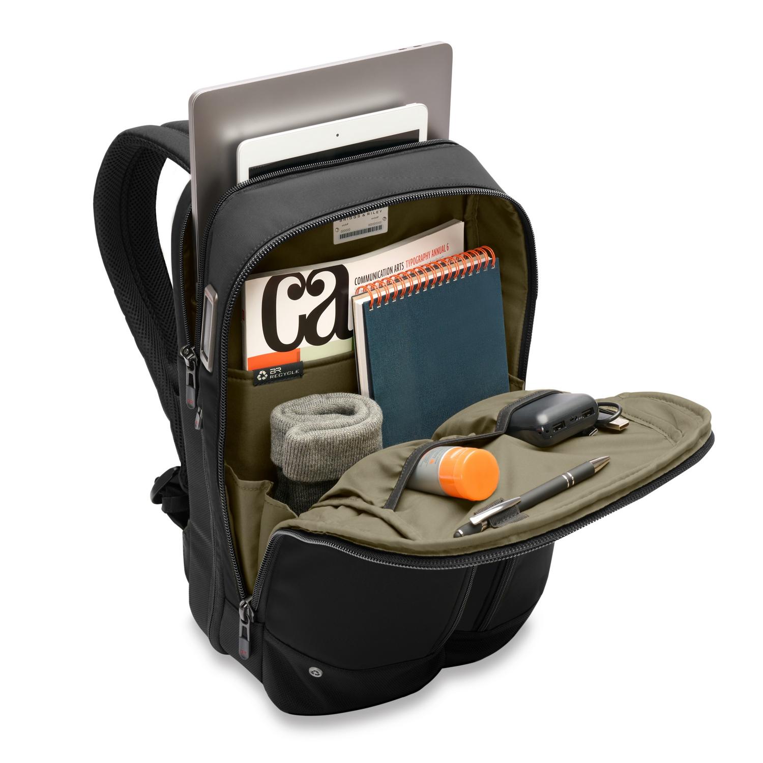 briggs-riley-hta-slim-expandable-backpack-anti-bacterial-laptop-backpack-with-ex image 2