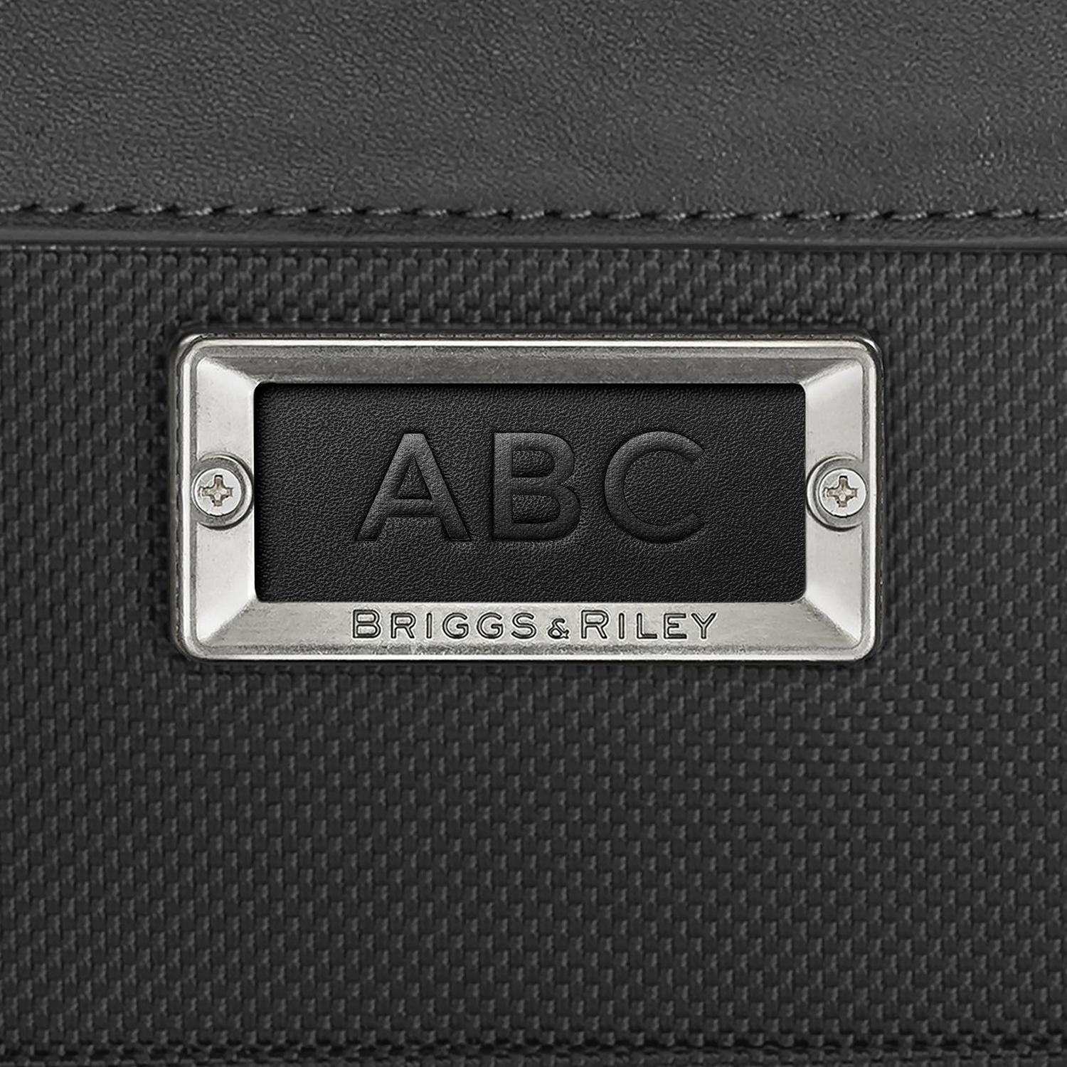 briggs-riley-discontinued-work-personalization-patch-monogrammable image 1