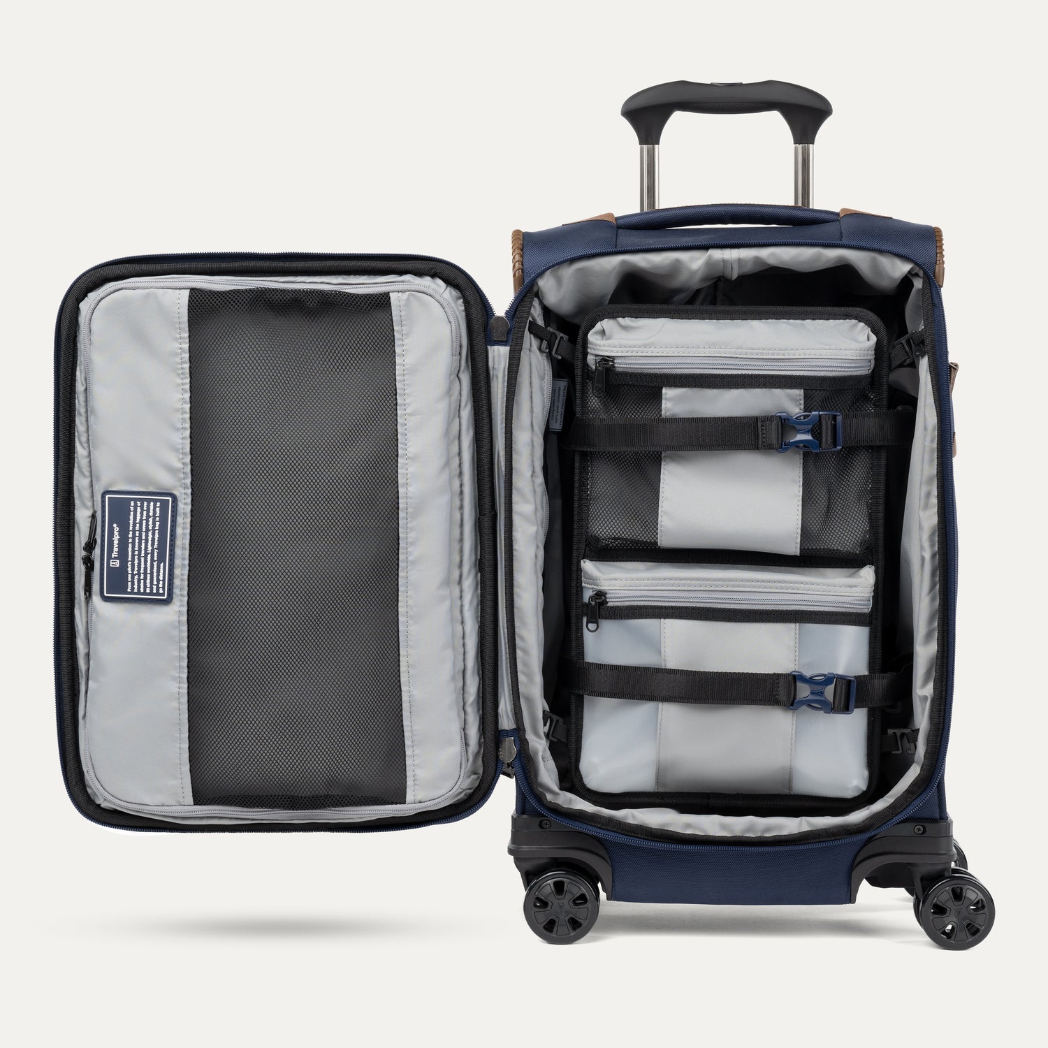 travelpro-crew-classic-3-piece-luggage-set-jetsetter-edition-carry-on-medium-che image 2