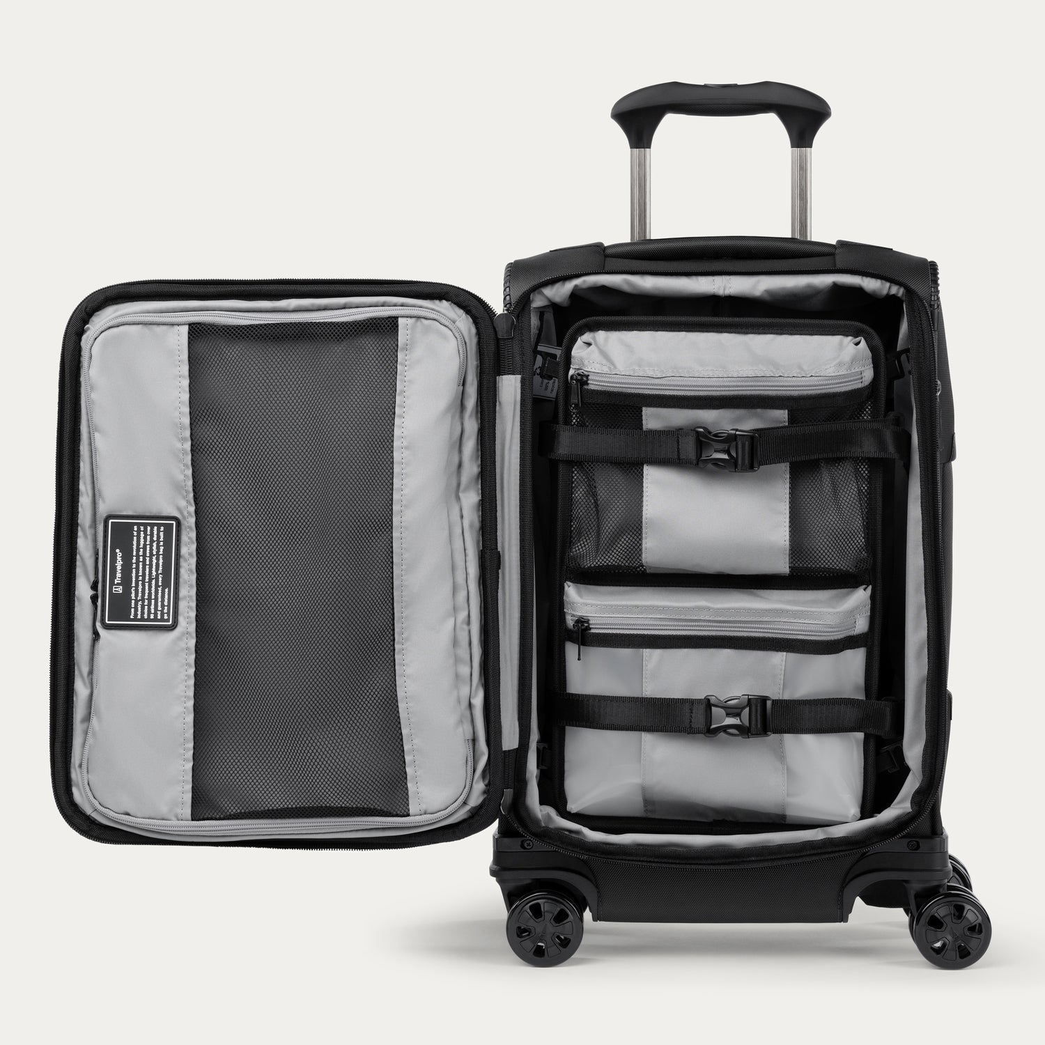 travelpro-crew-classic-carry-on-spinner-altitude-large-backpack-set-2-piece-lugg image 3