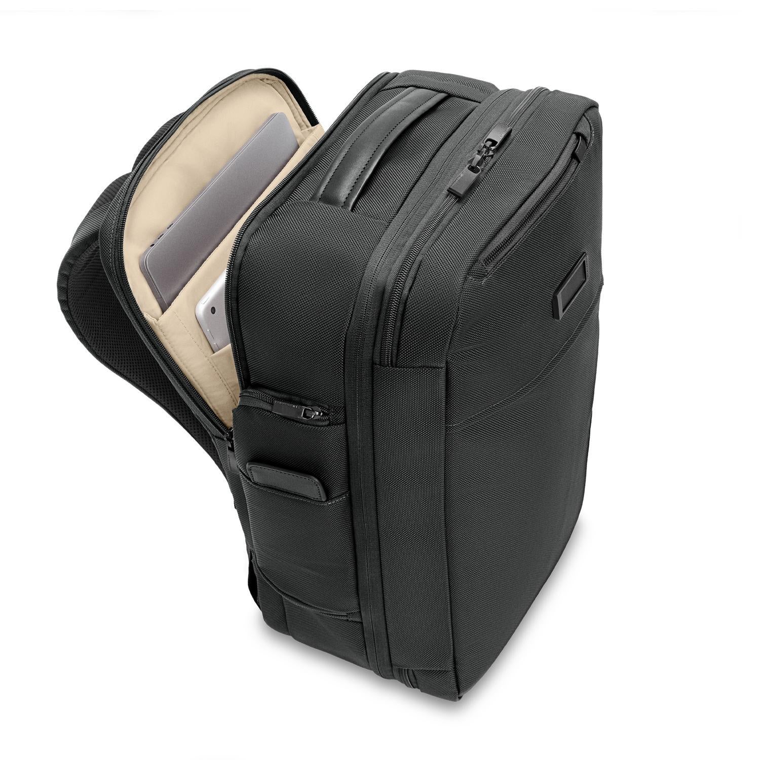 briggs-riley-medium-convertible-backpack-laptop-friendly-with-zip-expansion image 8