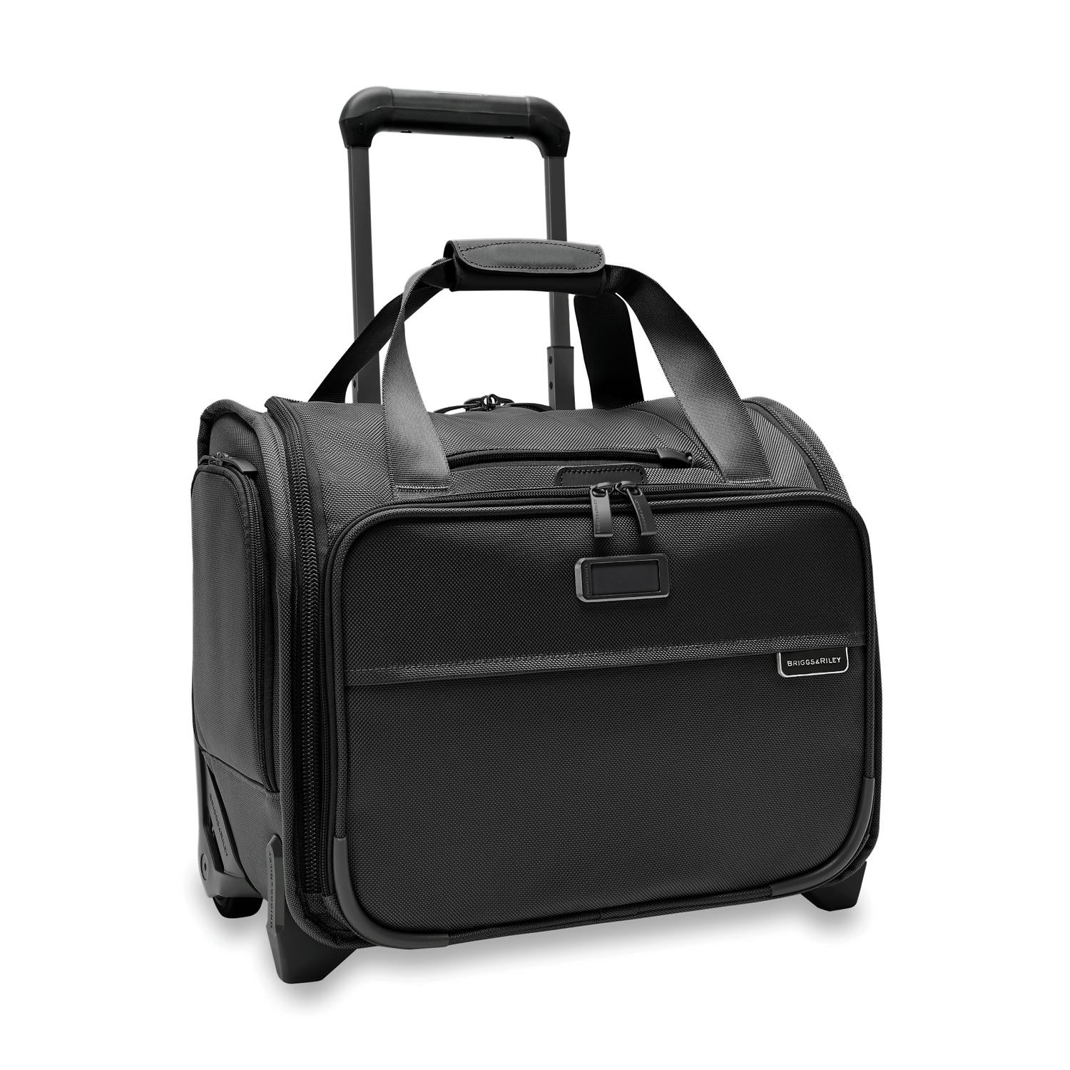 briggs-riley-baseline-2-wheel-cabin-bag-compact-underseat-bag-with-tablet-pocket image 3