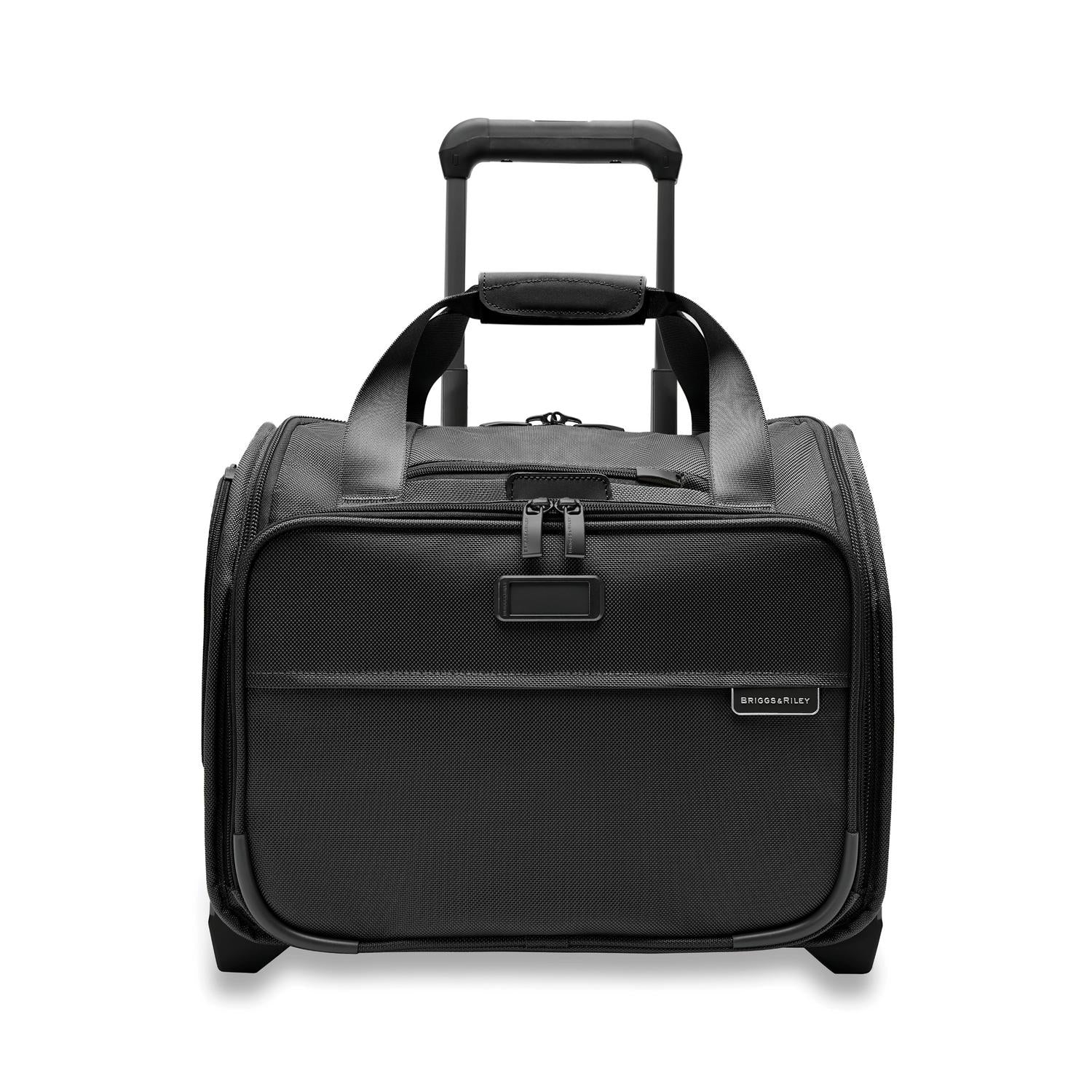 briggs-riley-baseline-2-wheel-cabin-bag-compact-underseat-bag-with-tablet-pocket image 1