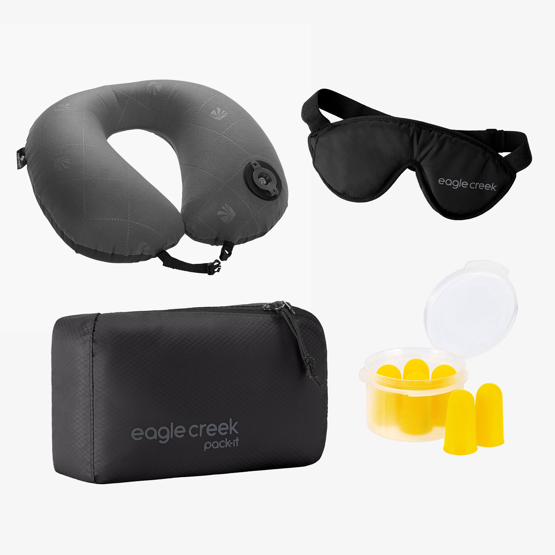 eagle-creek-comfort-bundle-includes-exhale-neck-pillow-and-pack-it-isolate-cube- image 4