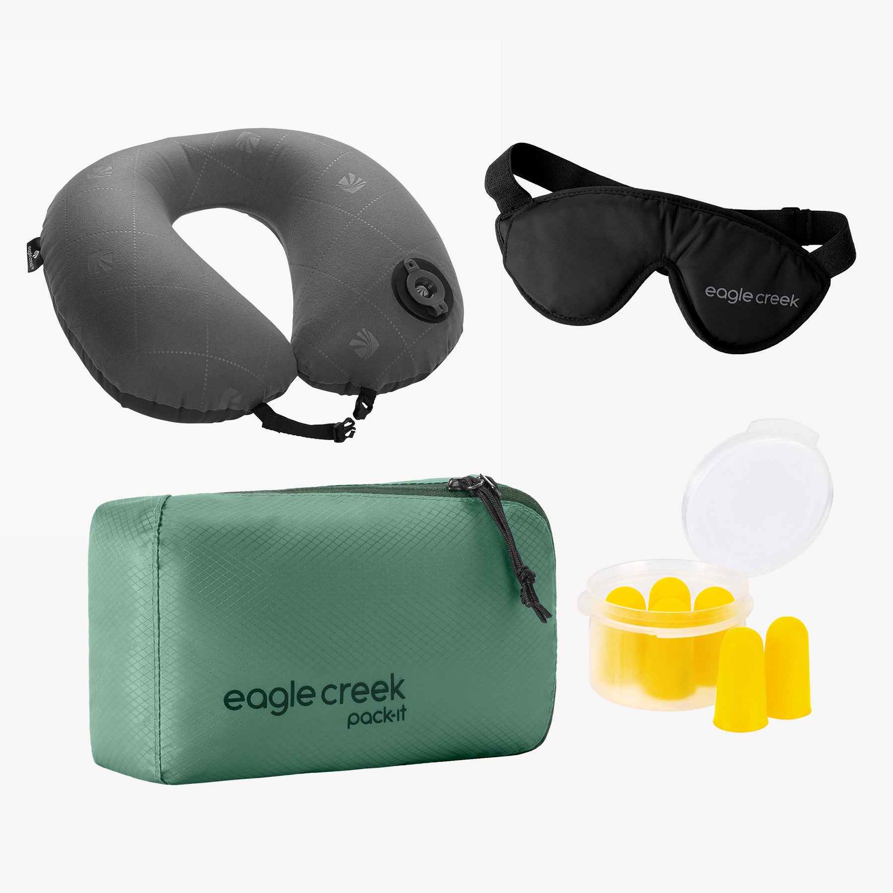 eagle-creek-comfort-bundle-includes-exhale-neck-pillow-and-pack-it-isolate-cube- image 3