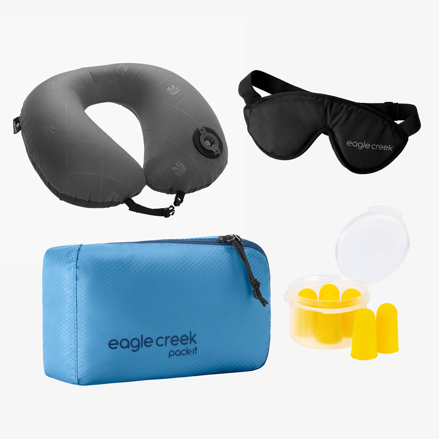 eagle-creek-comfort-bundle-includes-exhale-neck-pillow-and-pack-it-isolate-cube- image 7