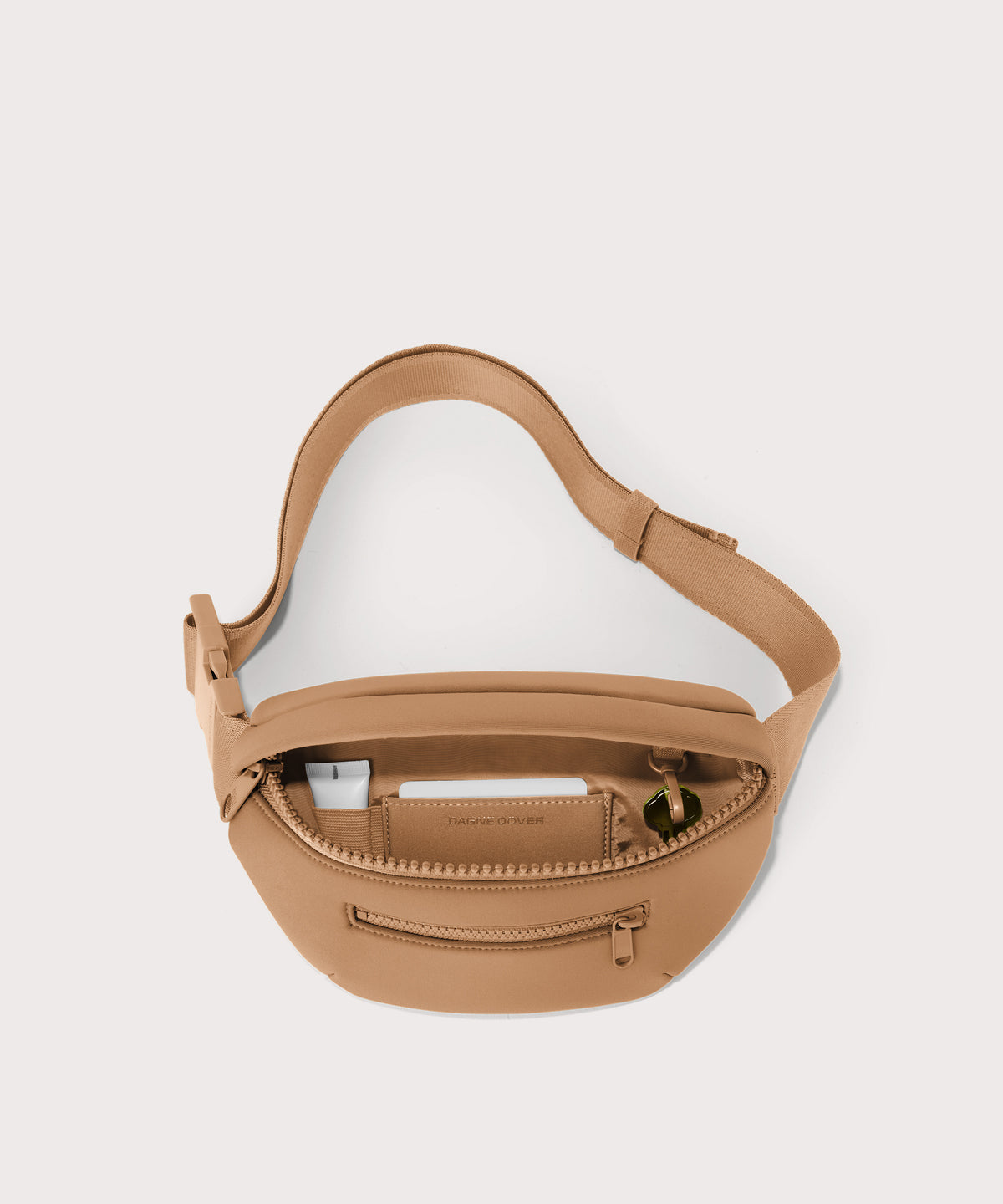 dagne-dover-ace-fanny-pack-in-camel image 2