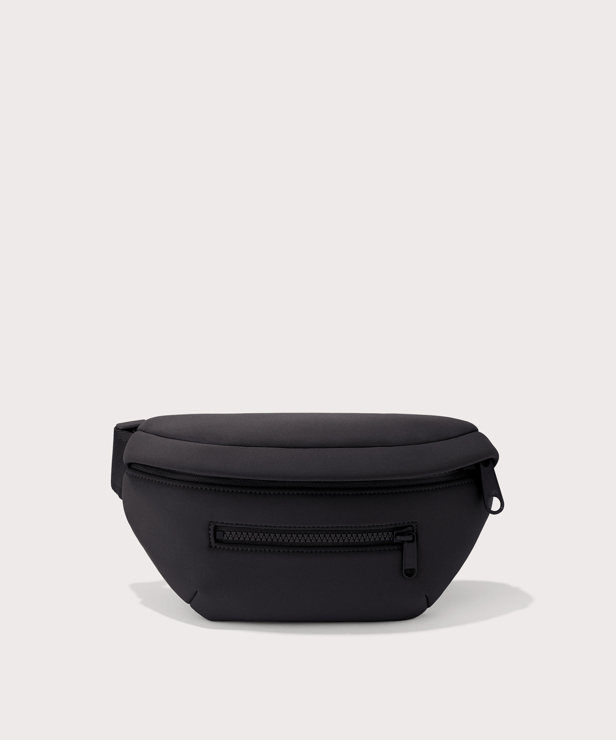 dagne-dover-ace-fanny-pack-in-onyx-waterproof-neoprene-belt-bag image 1