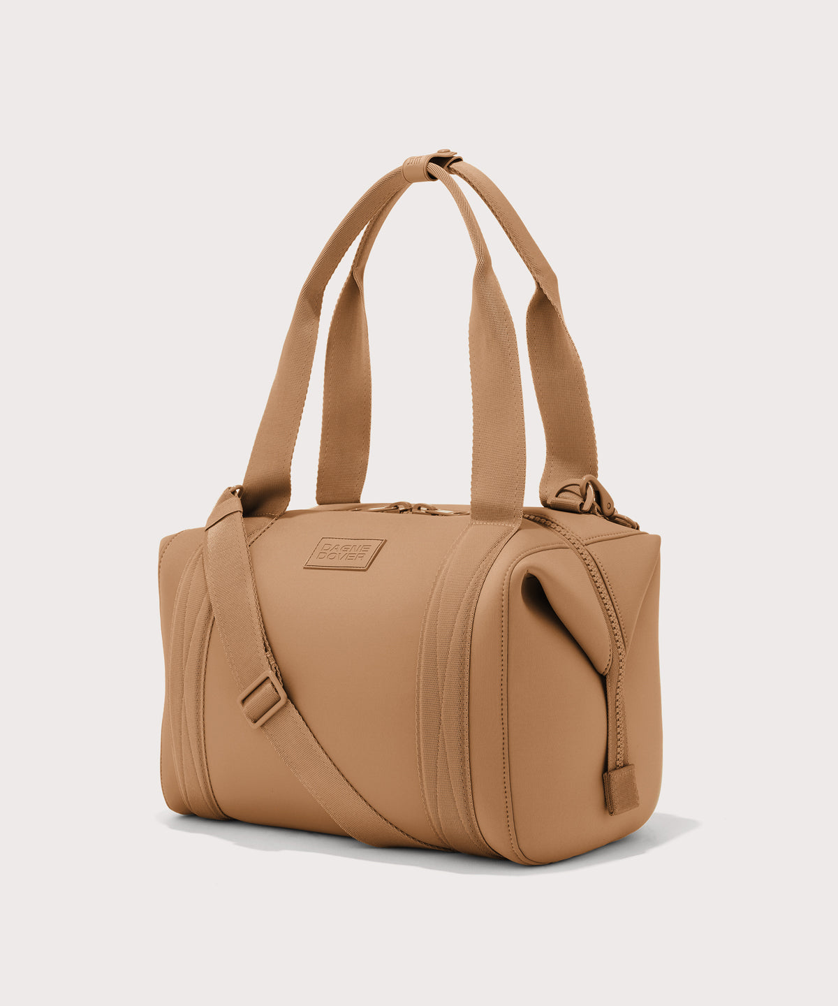 dagne-dover-landon-carryall-in-camel-medium-versatile-2-in-1-duffle-gym-bag image 4
