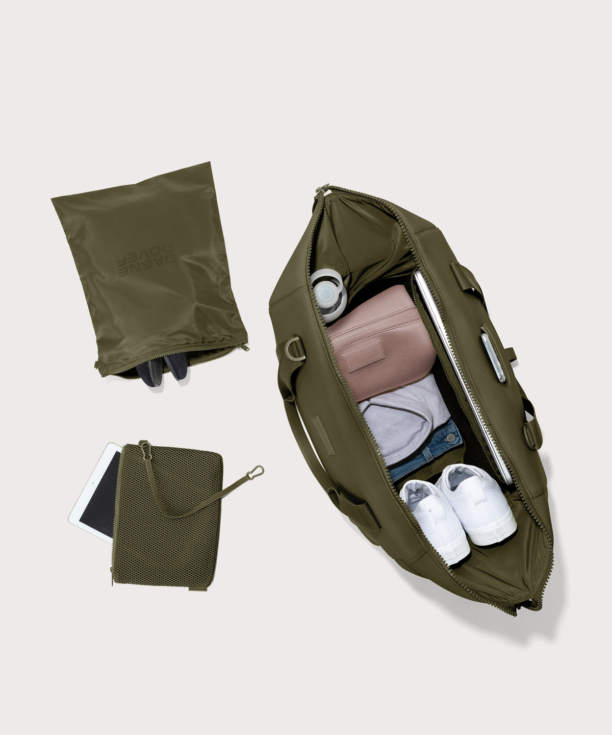 dagne-dover-landon-carryall-in-dark-moss-extra-large image 3