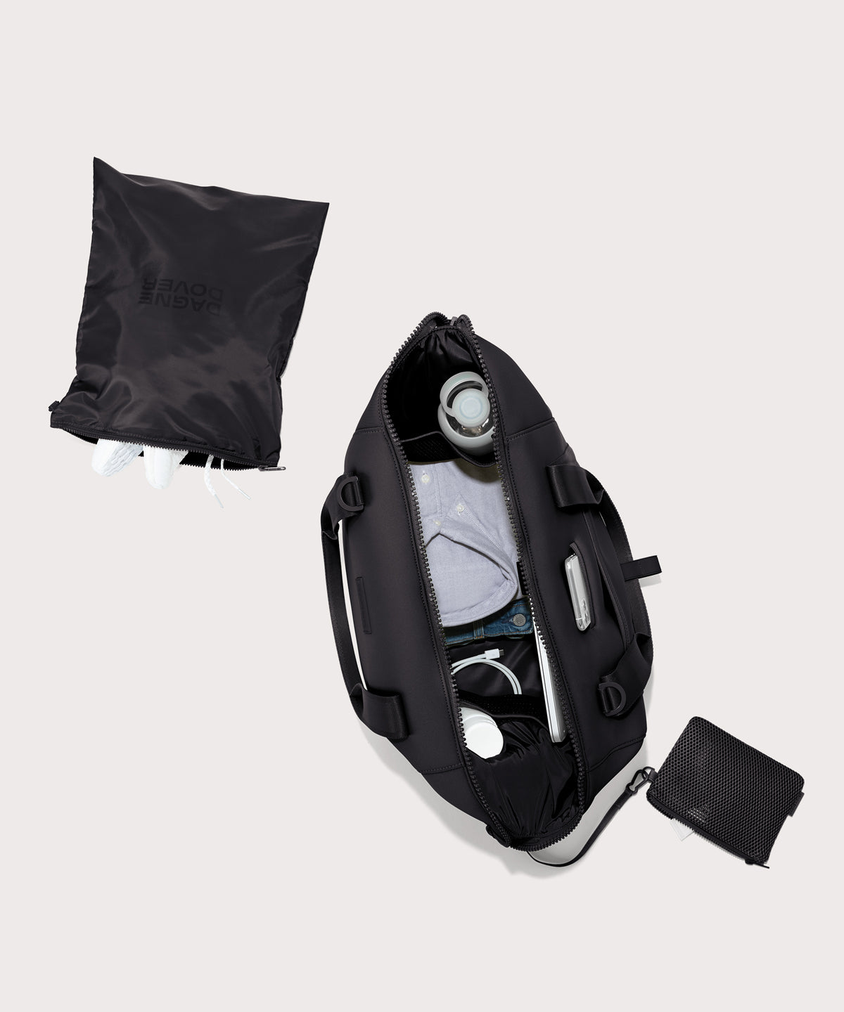 dagne-dover-landon-carryall-large-in-onyx image 3