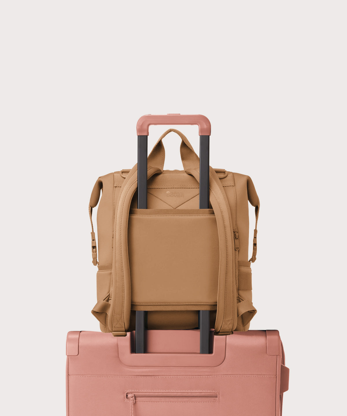 dagne-dover-indi-diaper-backpack-in-camel-large image 8