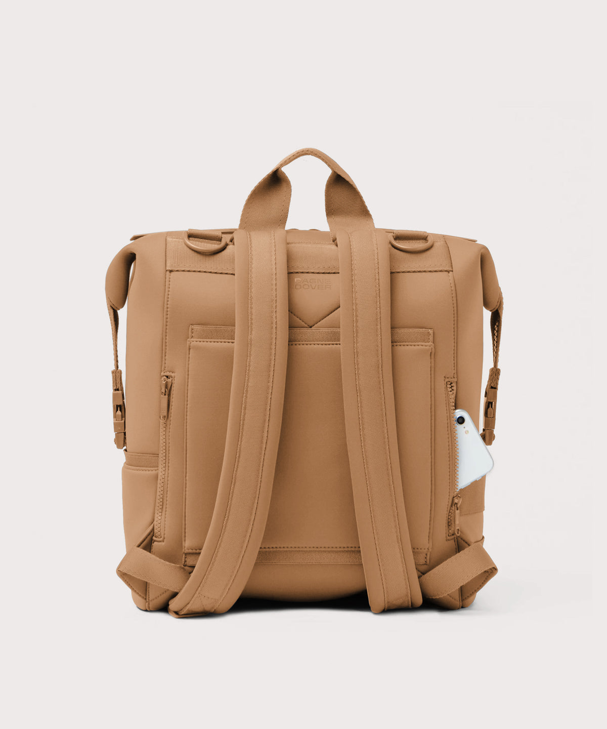dagne-dover-indi-diaper-backpack-in-camel-large image 4