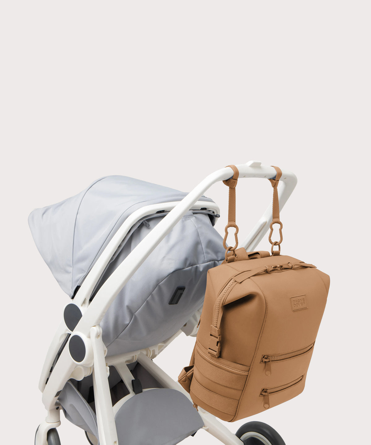 dagne-dover-indi-diaper-backpack-in-camel-large image 7