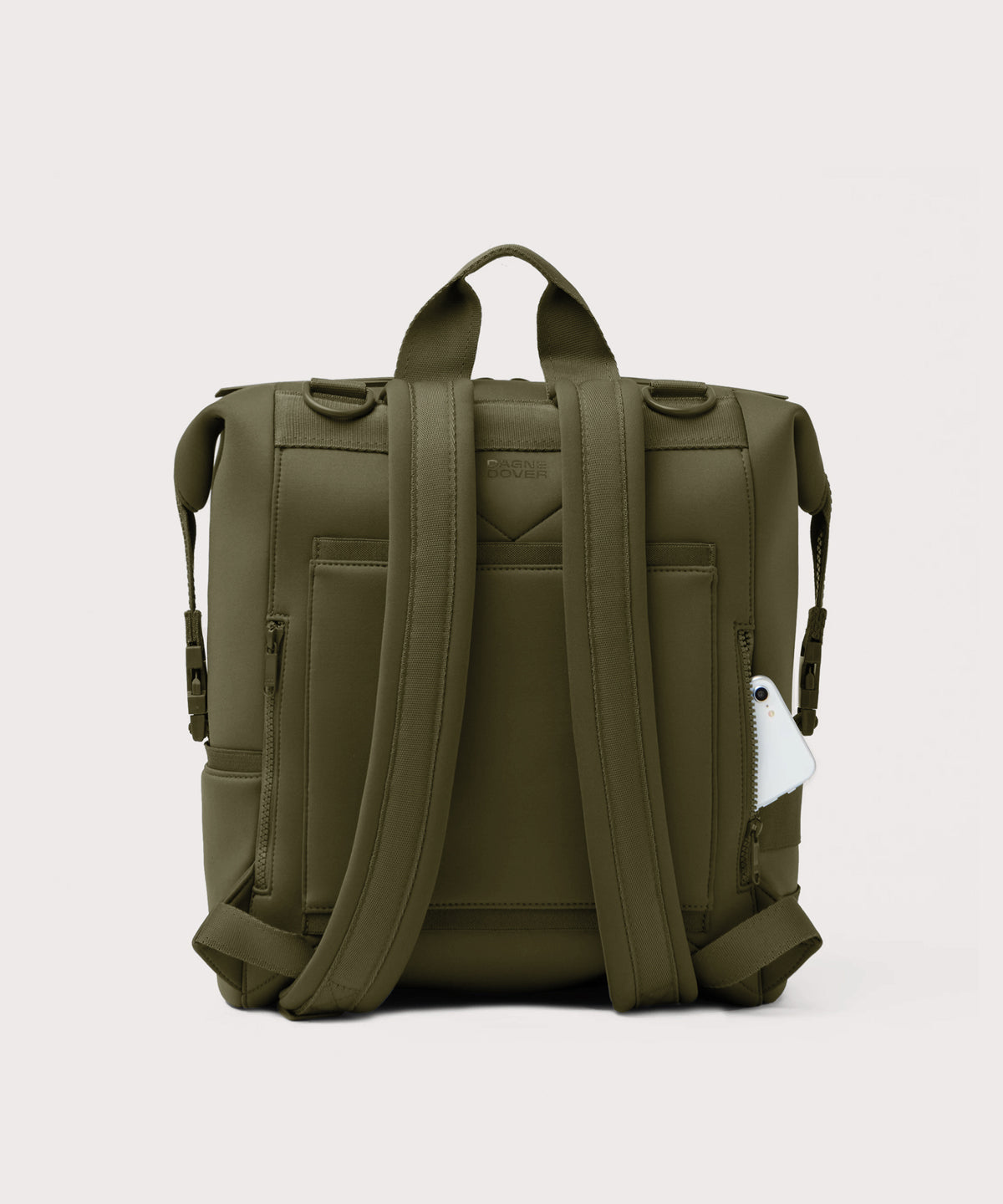 dagne-dover-indi-diaper-backpack-in-dark-moss-large image 4