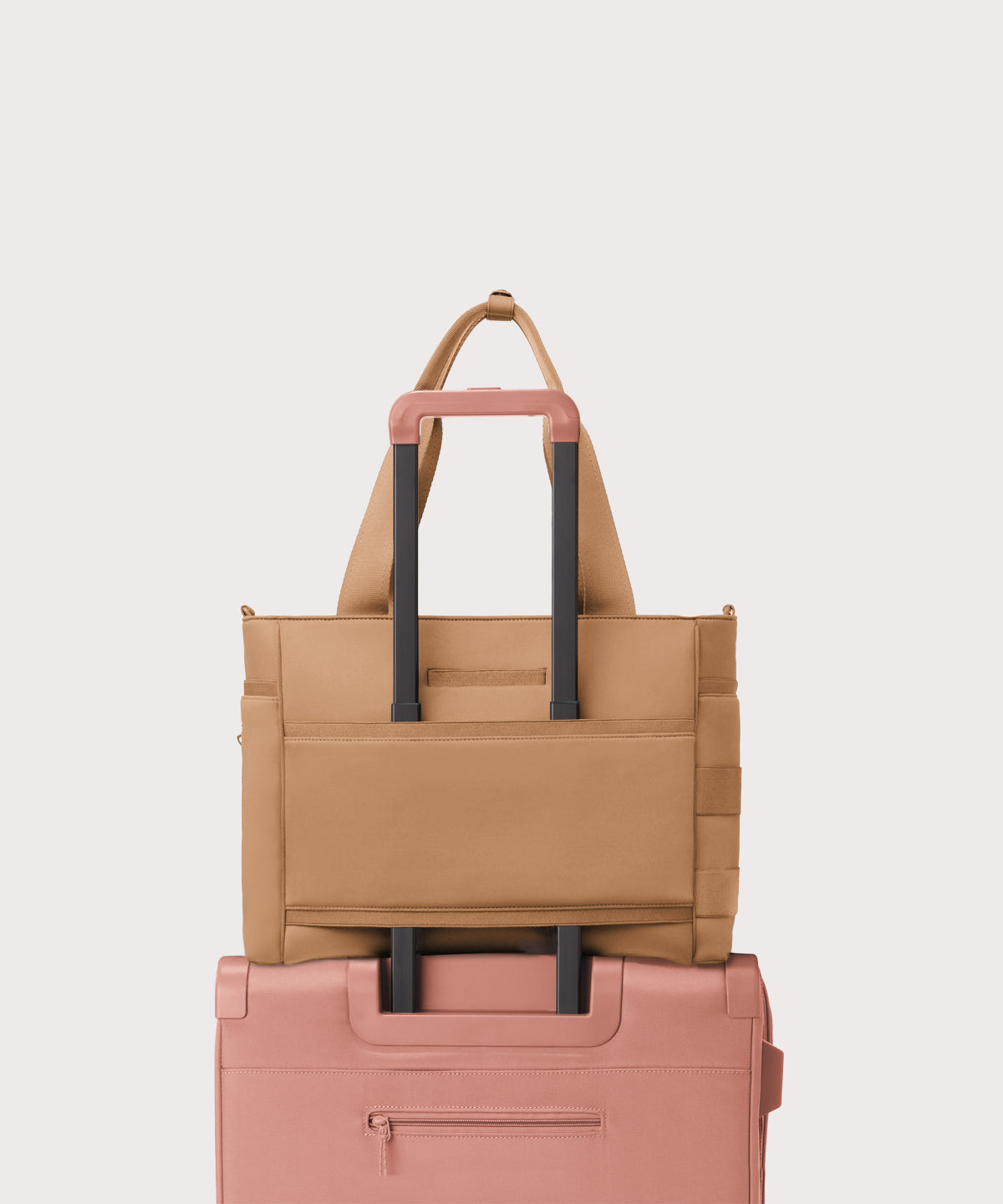 dagne-dover-wade-diaper-tote-in-camel-large-baby-bag-with-exterior-phone-pocket image 8