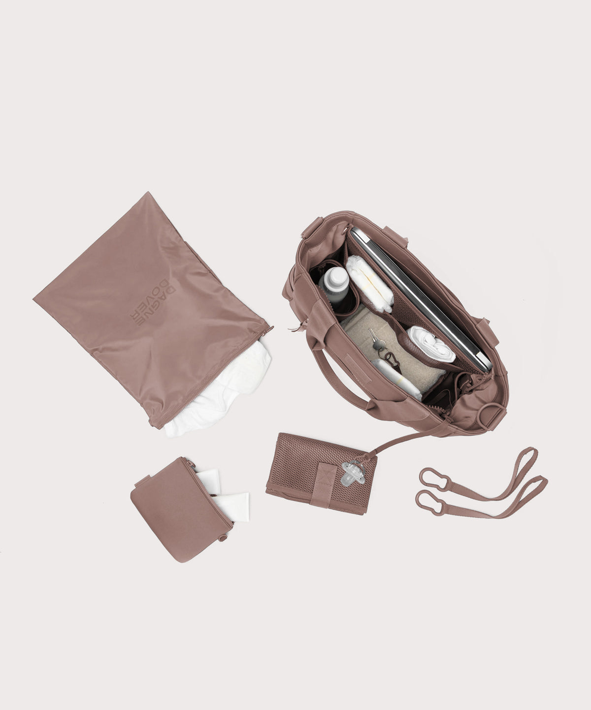 dagne-dover-wade-diaper-tote-in-dune image 2