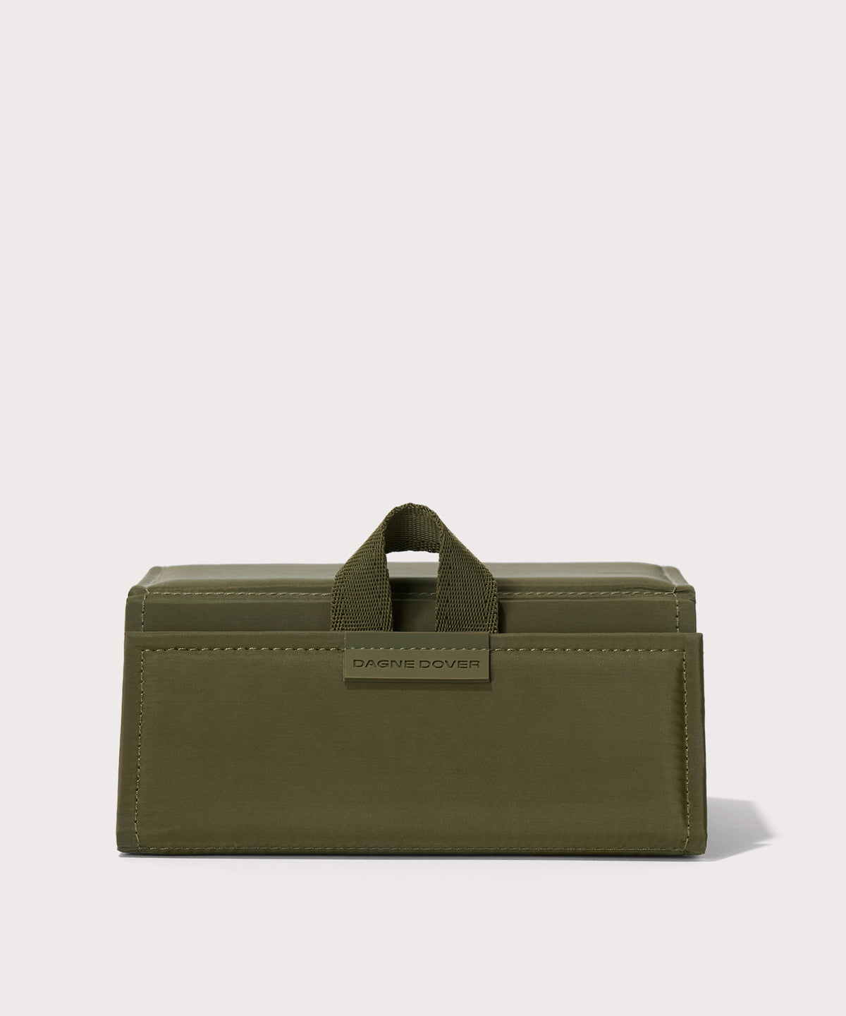 dagne-dover-remi-glasses-case-in-dark-moss-foldable-travel-case-for-up-to-3-pair image 1