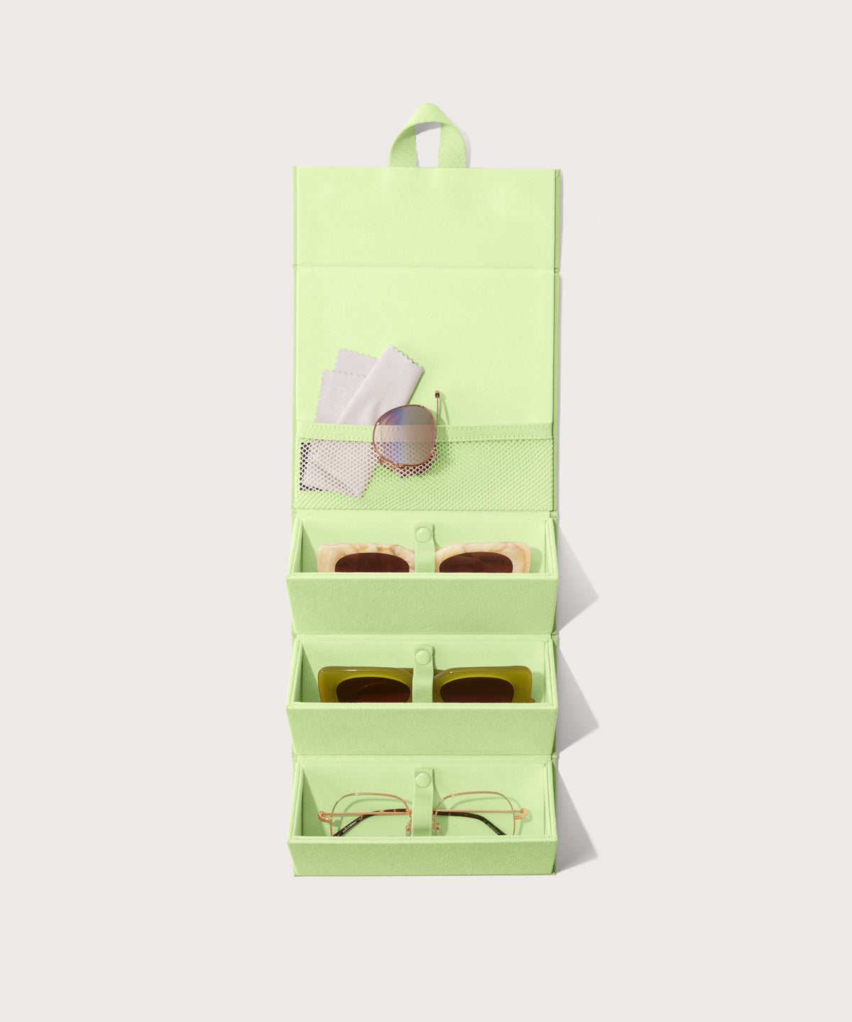 dagne-dover-remi-glasses-case-in-matcha-latte image 2