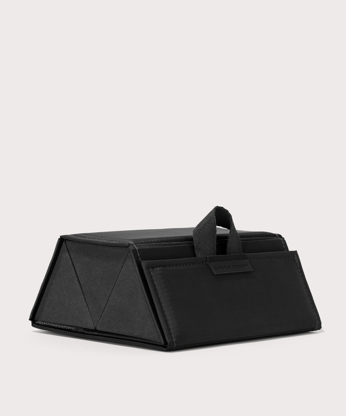 dagne-dover-remi-glasses-case-in-onyx-foldable-travel-sunglasses-holder image 3