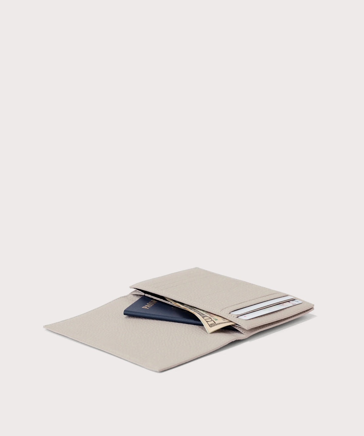 dagne-dover-accordion-travel-wallet-in-bone-leather-passport-holder-credit-card- image 2