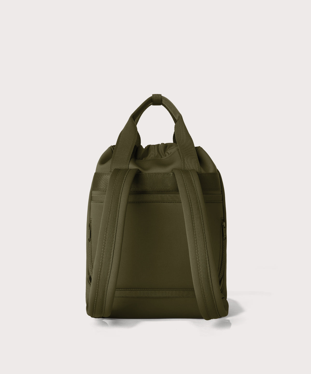 dagne-dover-rhys-backpack-in-dark-moss-convertible-backpack-and-tote-with-14-inc image 4