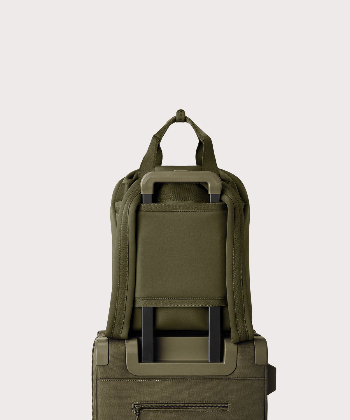 dagne-dover-rhys-backpack-in-dark-moss-convertible-backpack-and-tote-with-14-inc image 6