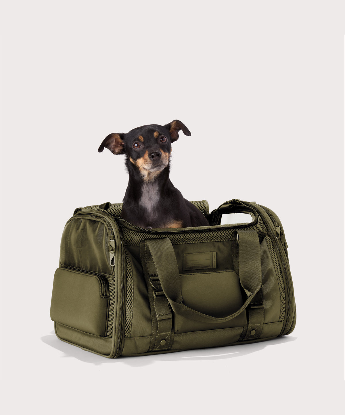 dagne-dover-kyoto-pet-carrier-in-dark-moss-large-airline-compatible-travel-carri image 3