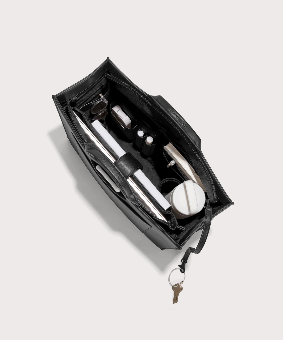 dagne-dover-daily-tote-in-onyx-large image 2