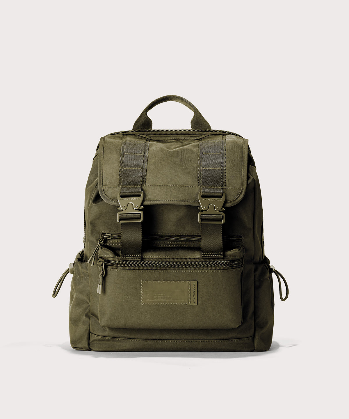 dagne-dover-brooklyn-backpack-in-dark-moss image 1