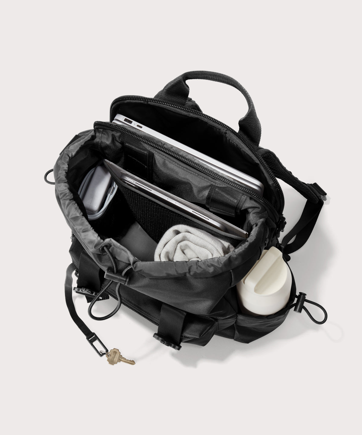 dagne-dover-brooklyn-backpack-in-onyx image 2
