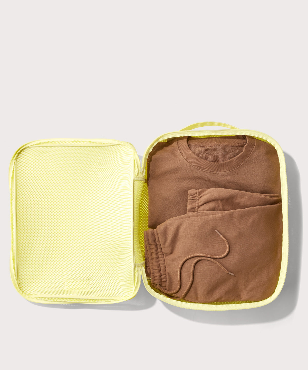 dagne-dover-roma-packing-cube-in-citrine-air-mesh-extra-large image 2